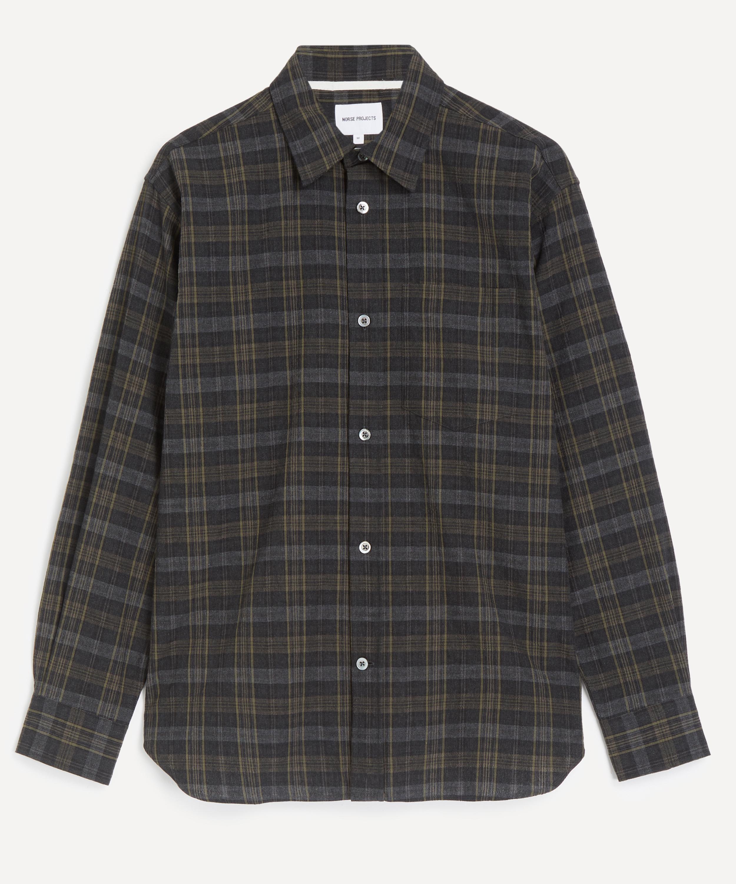 Norse Projects - Oversized Wool Check Shirt image number 0