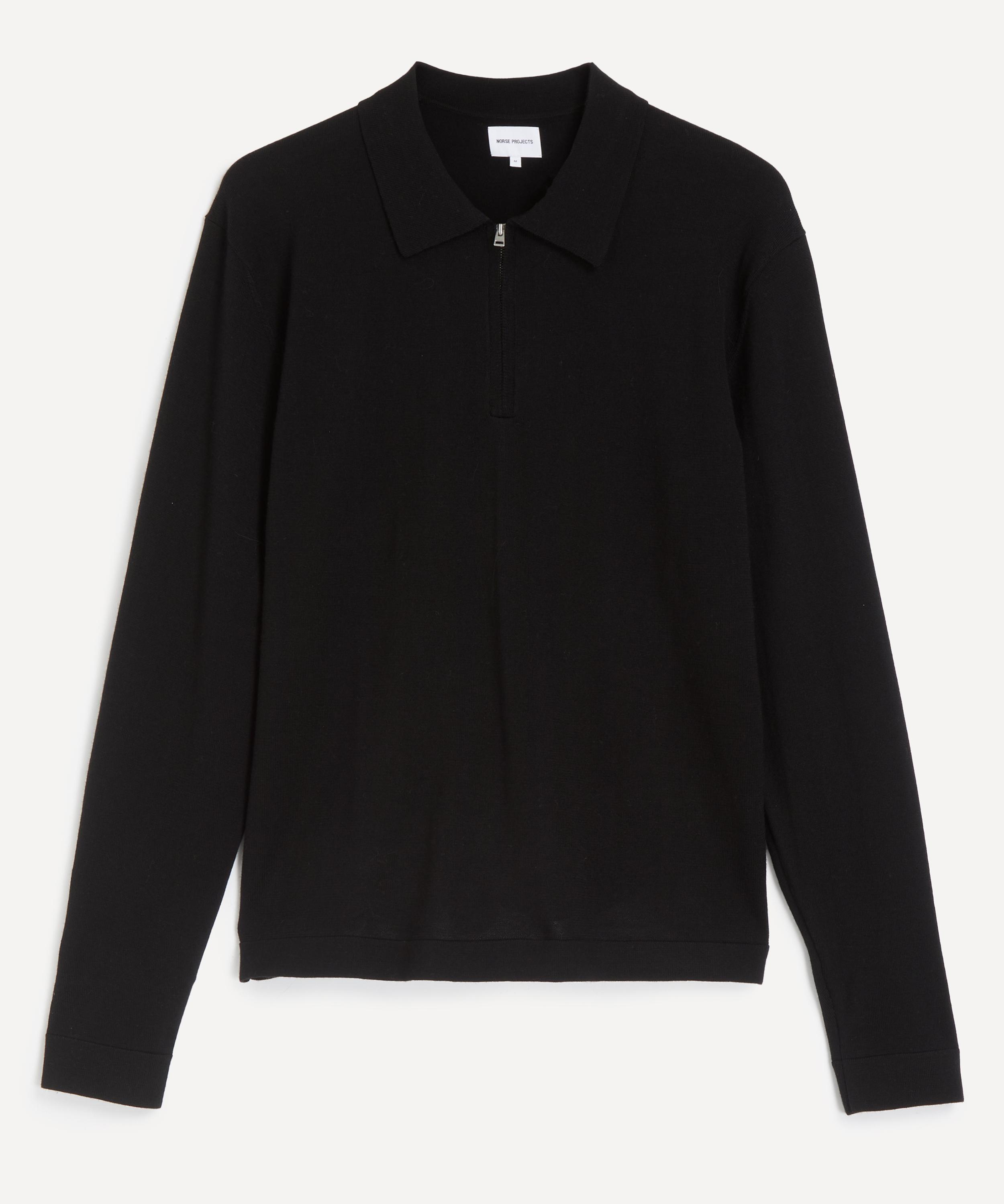 Norse Projects - Tech Merino Crepe Polo image number 0