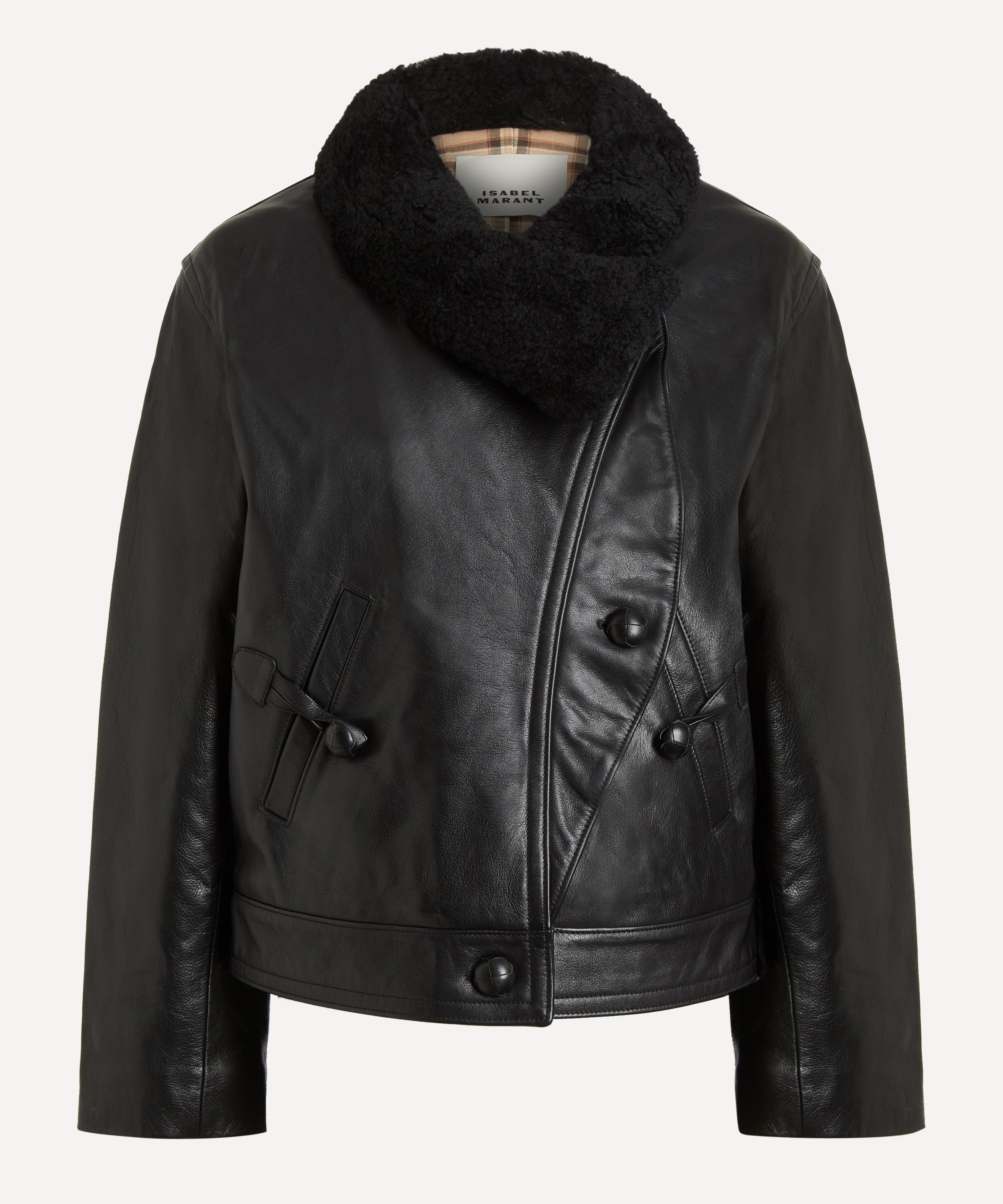 Isabel Marant - Briyana Leather Aviator Jacket