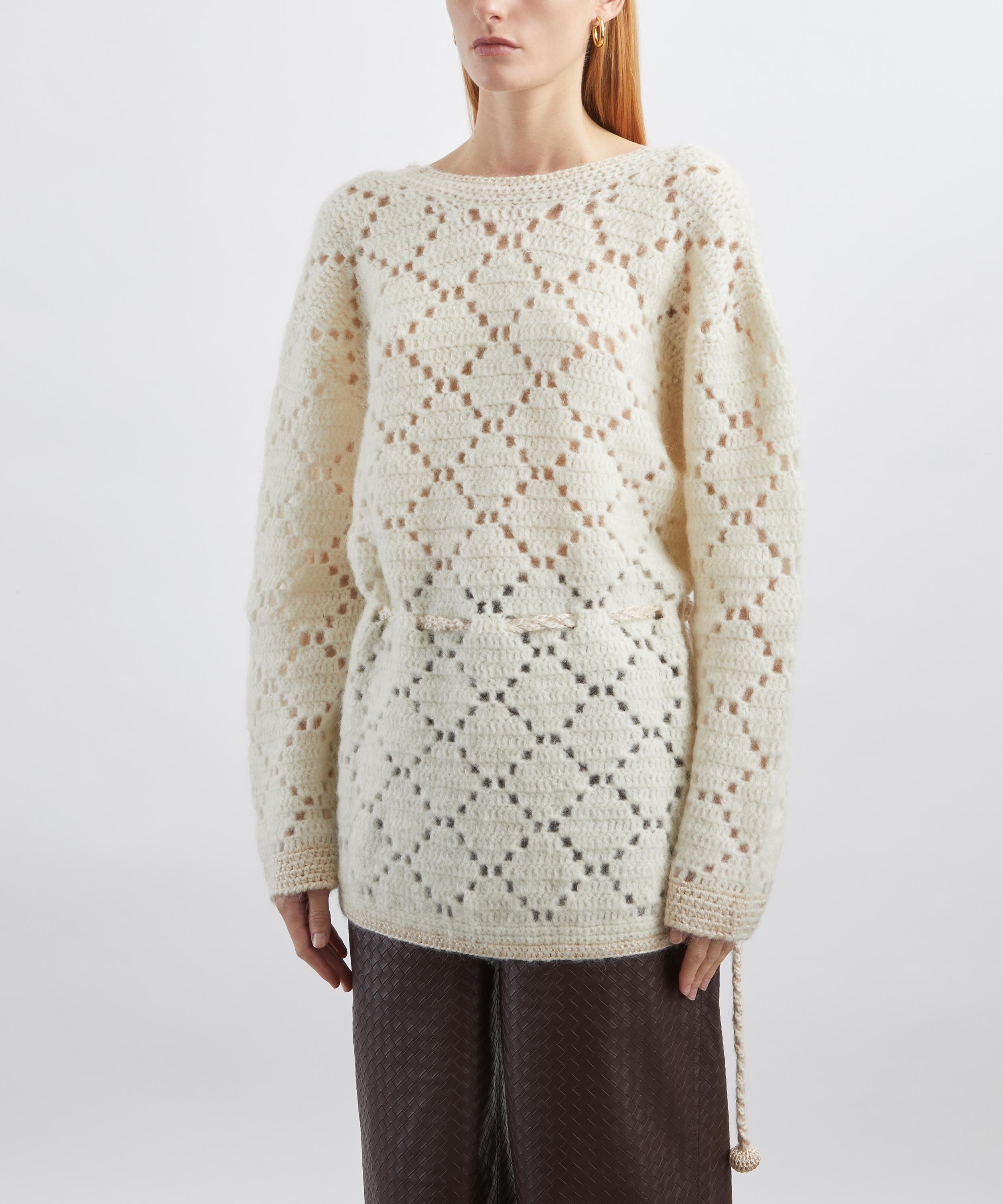 Isabel Marant - Merida Wool-Mohair Crochet Dress image number 2
