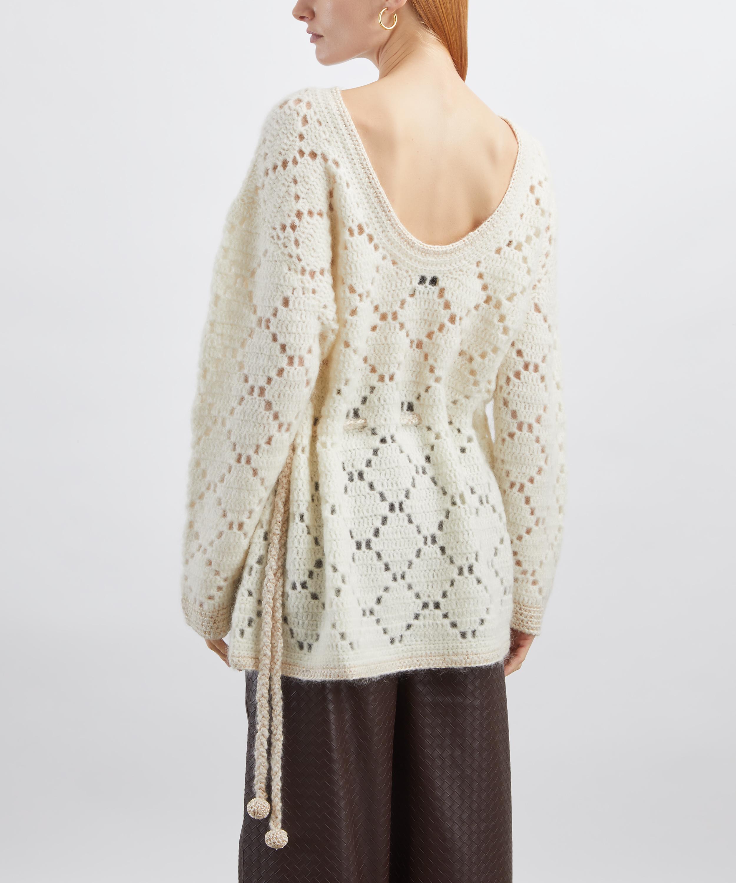 Isabel Marant - Merida Wool-Mohair Crochet Dress image number 3