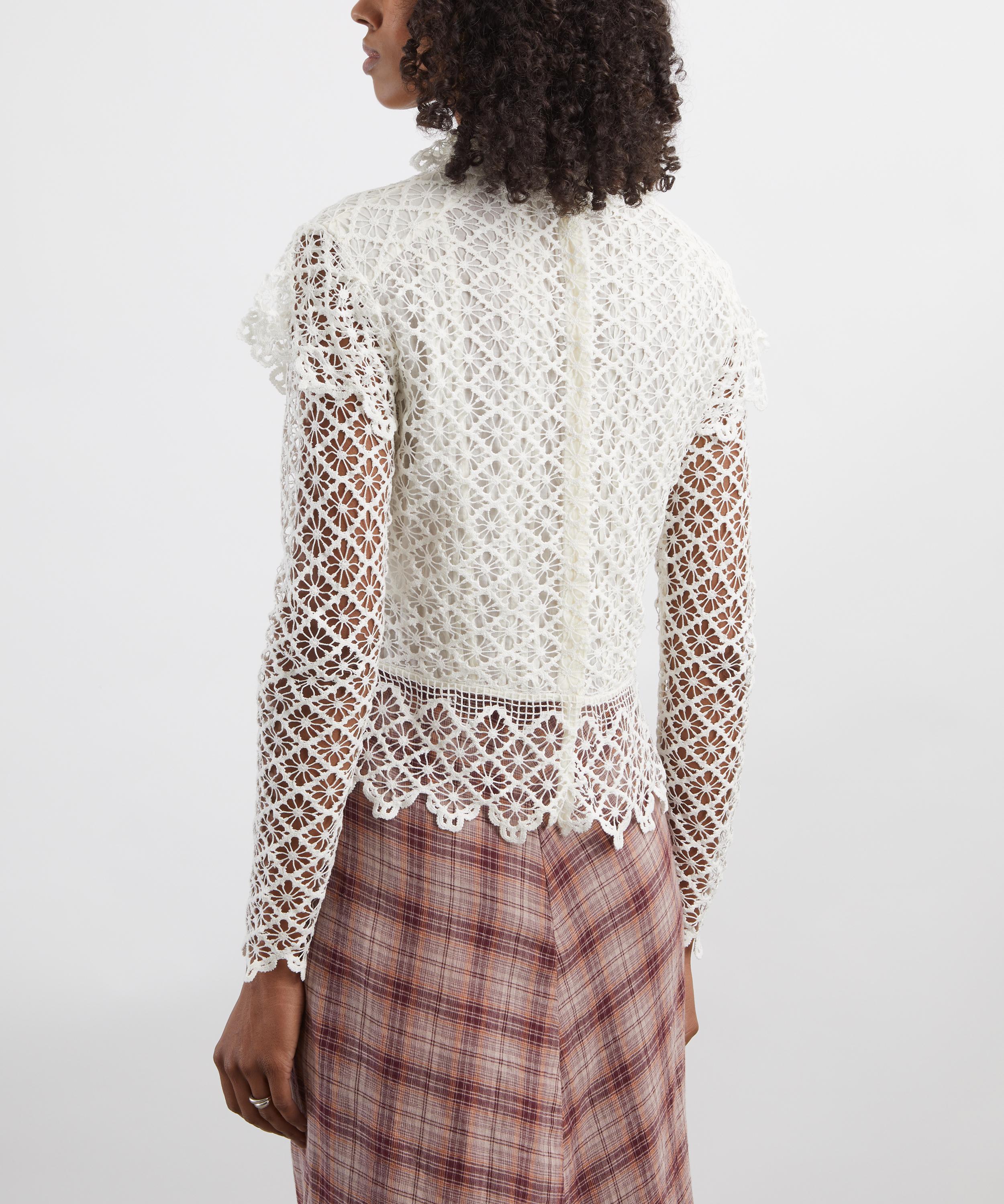 Isabel Marant - Ludivine Cotton Lace Top image number 3