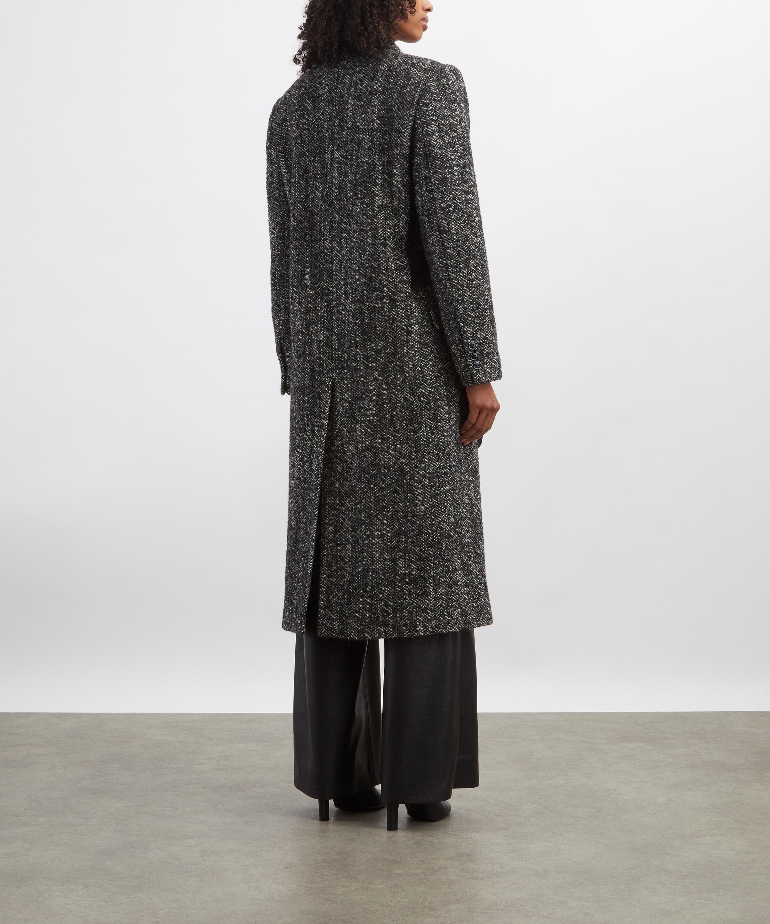 Isabel Marant - Ebyane Chevron Tweed Coat image number 3