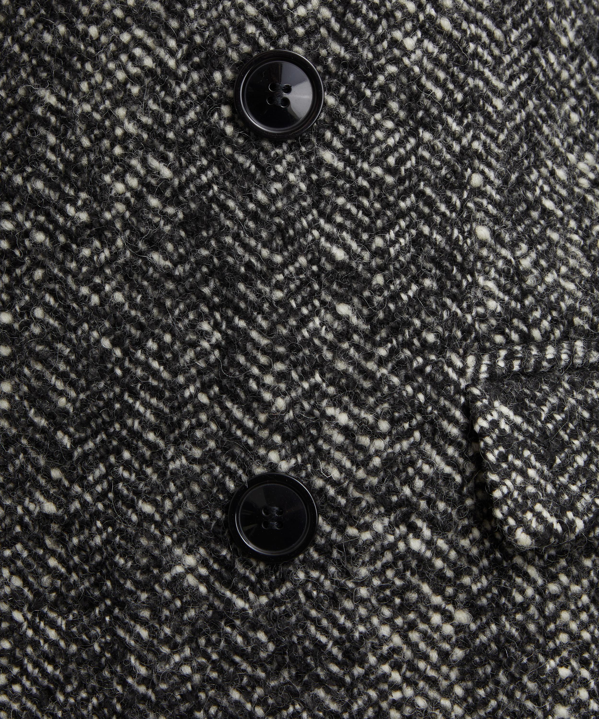 Isabel Marant - Ebyane Chevron Tweed Coat image number 4