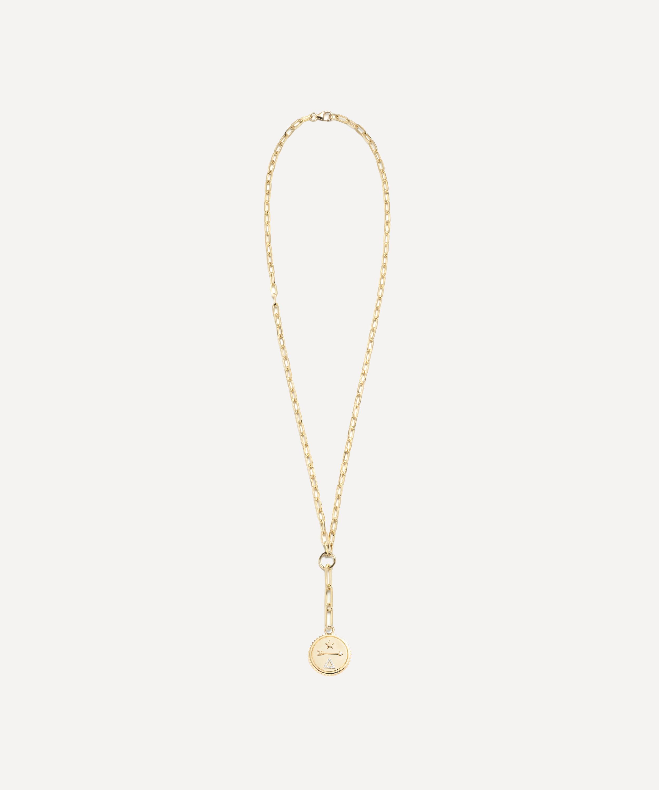 FoundRae - 18ct Gold Dream Refined Clip Extension Chain Pendant Necklace image number 0