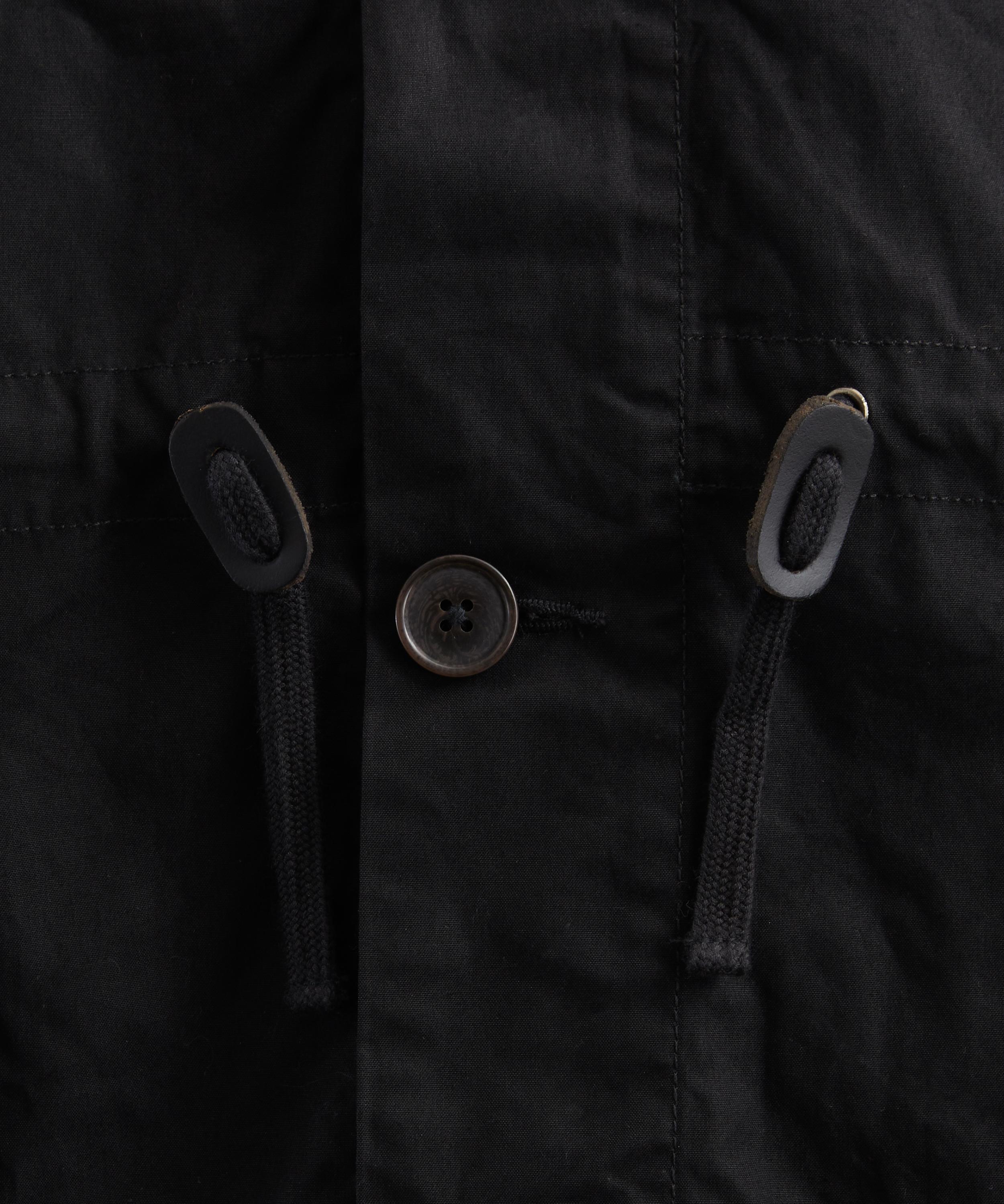 Universal Works - Scottish Wax Boston Parka Jacket image number 4