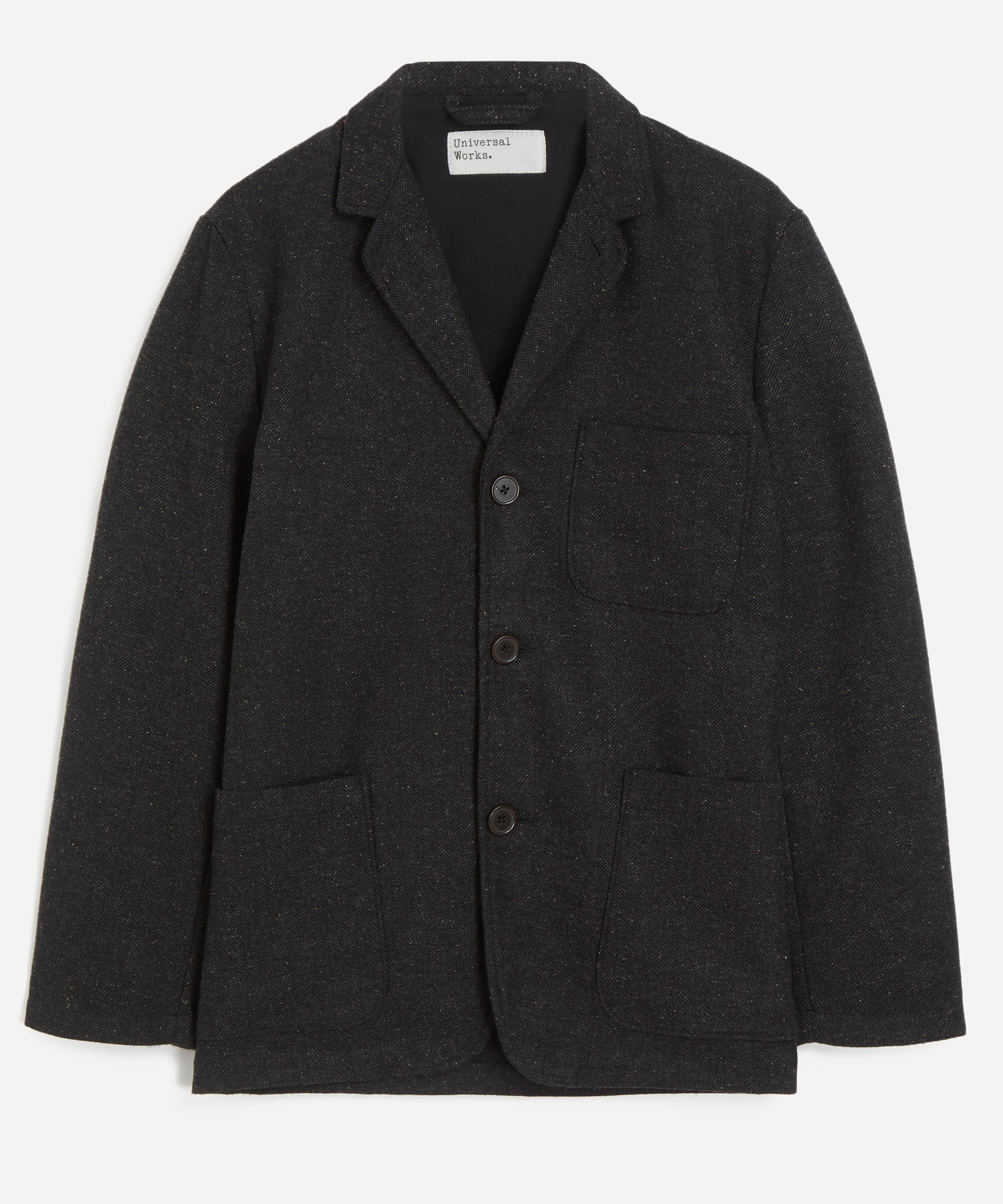 Universal Works -  Salt N Pepper Tweed Station Jacket