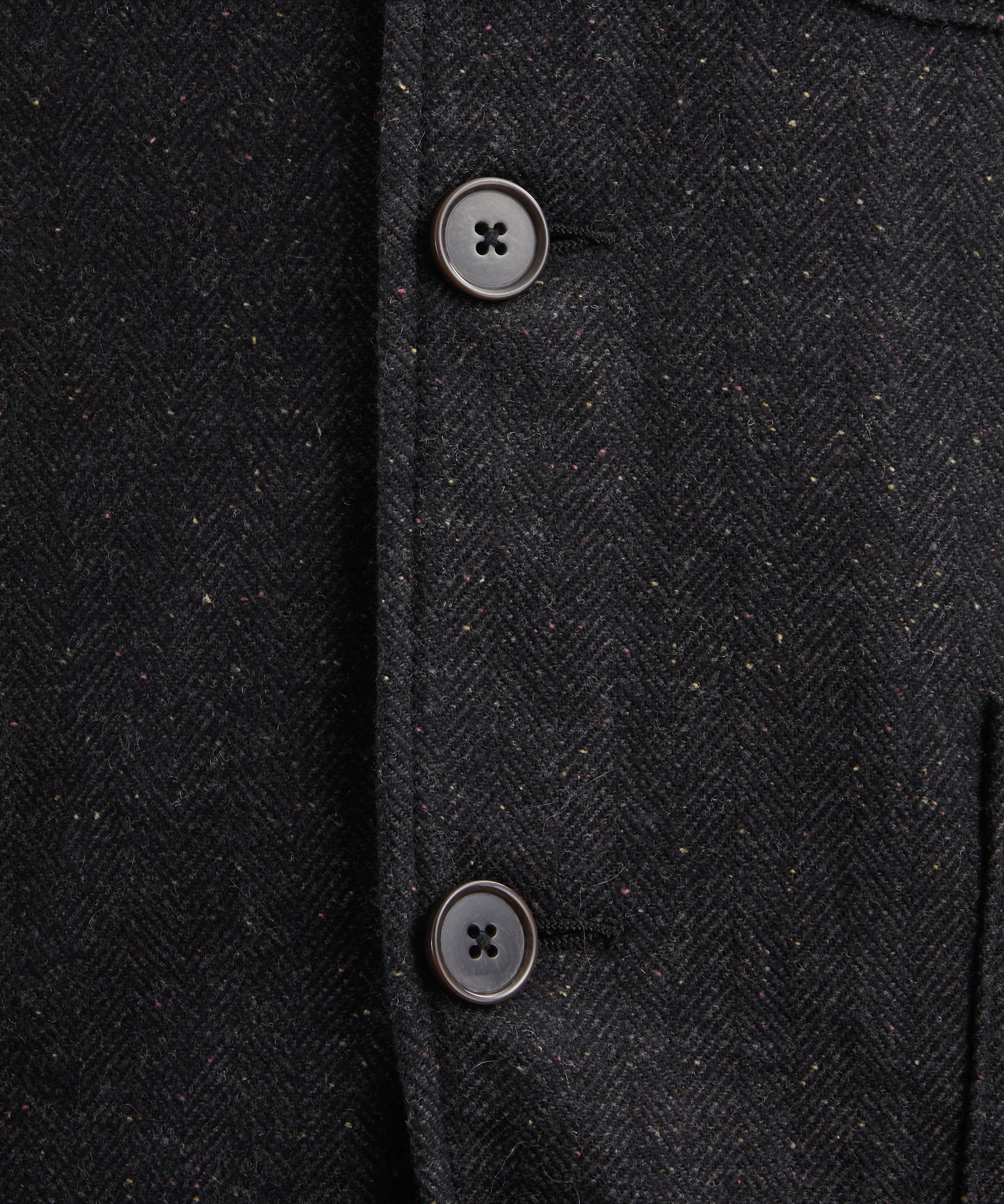 Universal Works -  Salt N Pepper Tweed Station Jacket image number 4