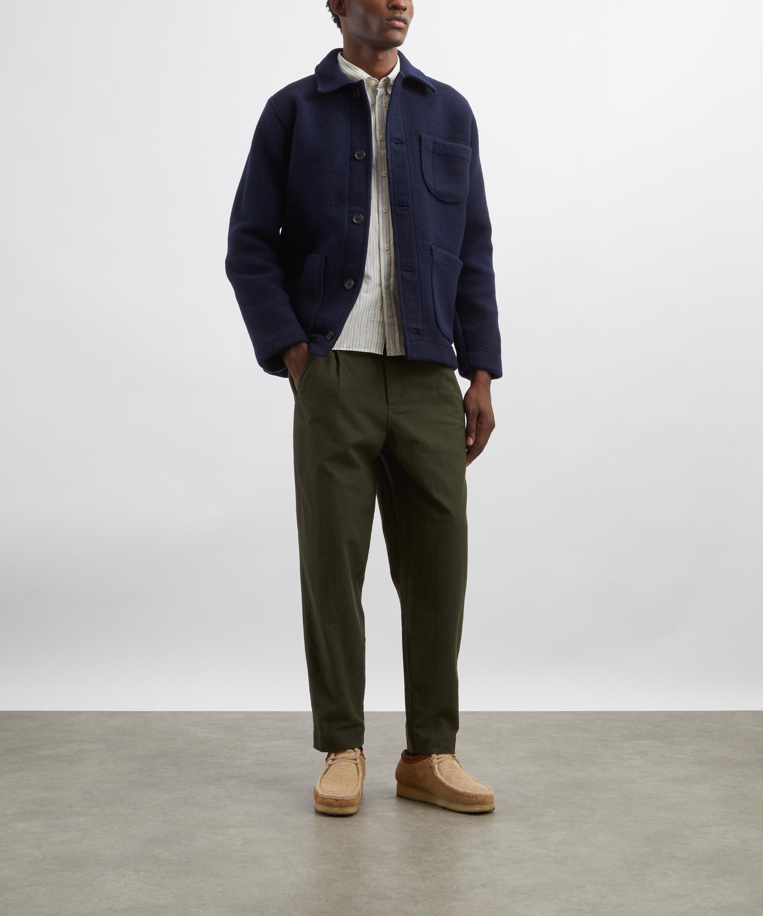 Universal Works - Techno Melton Plain Field Jacket image number 1