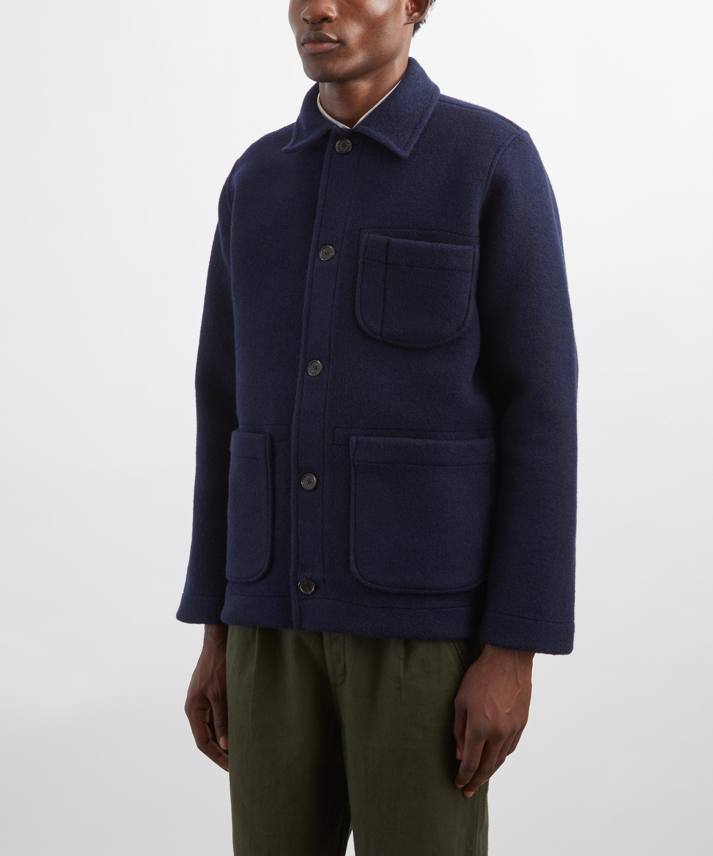 Universal Works - Techno Melton Plain Field Jacket image number 2