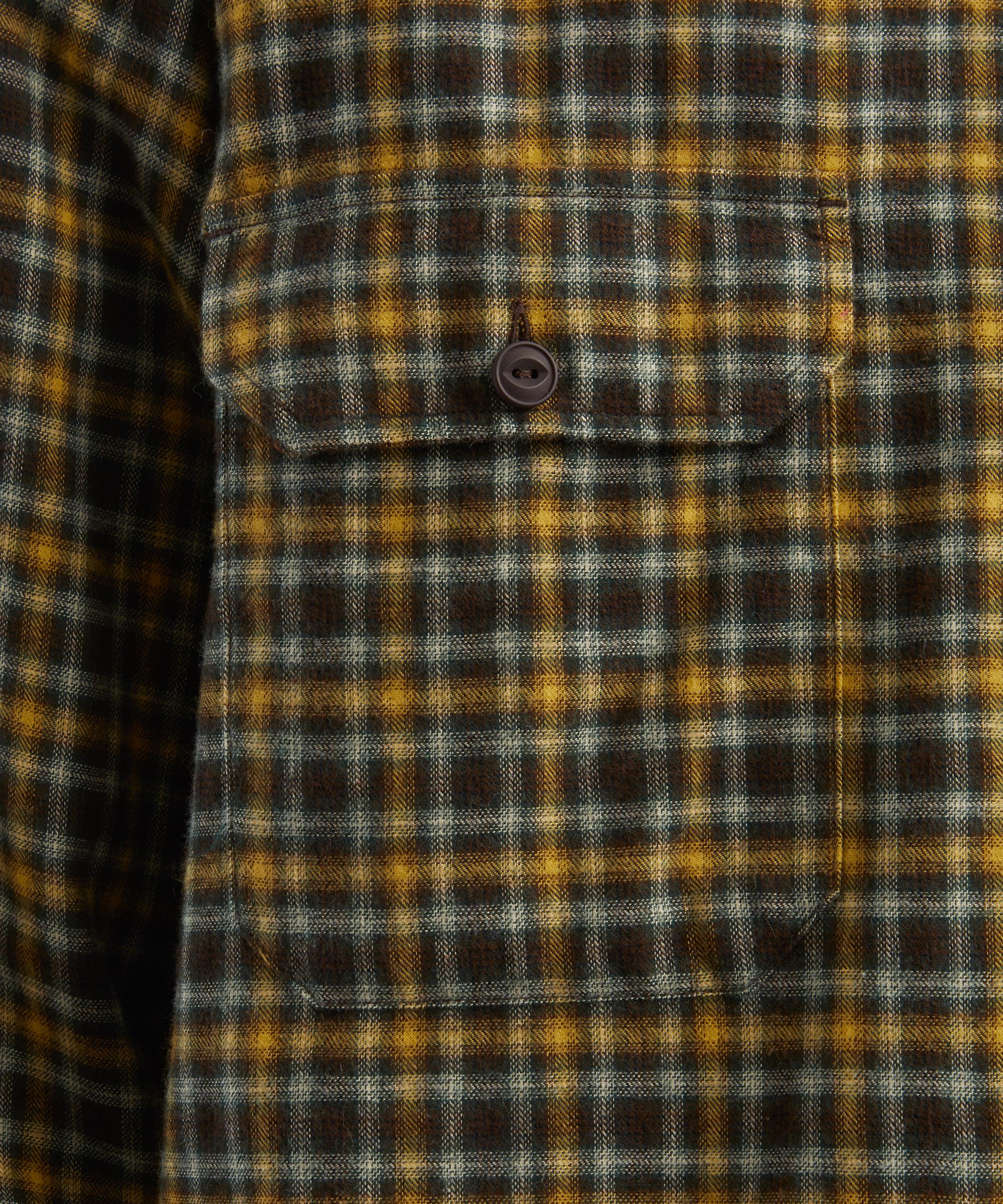Universal Works - Bang Check Utility Shirt image number 3