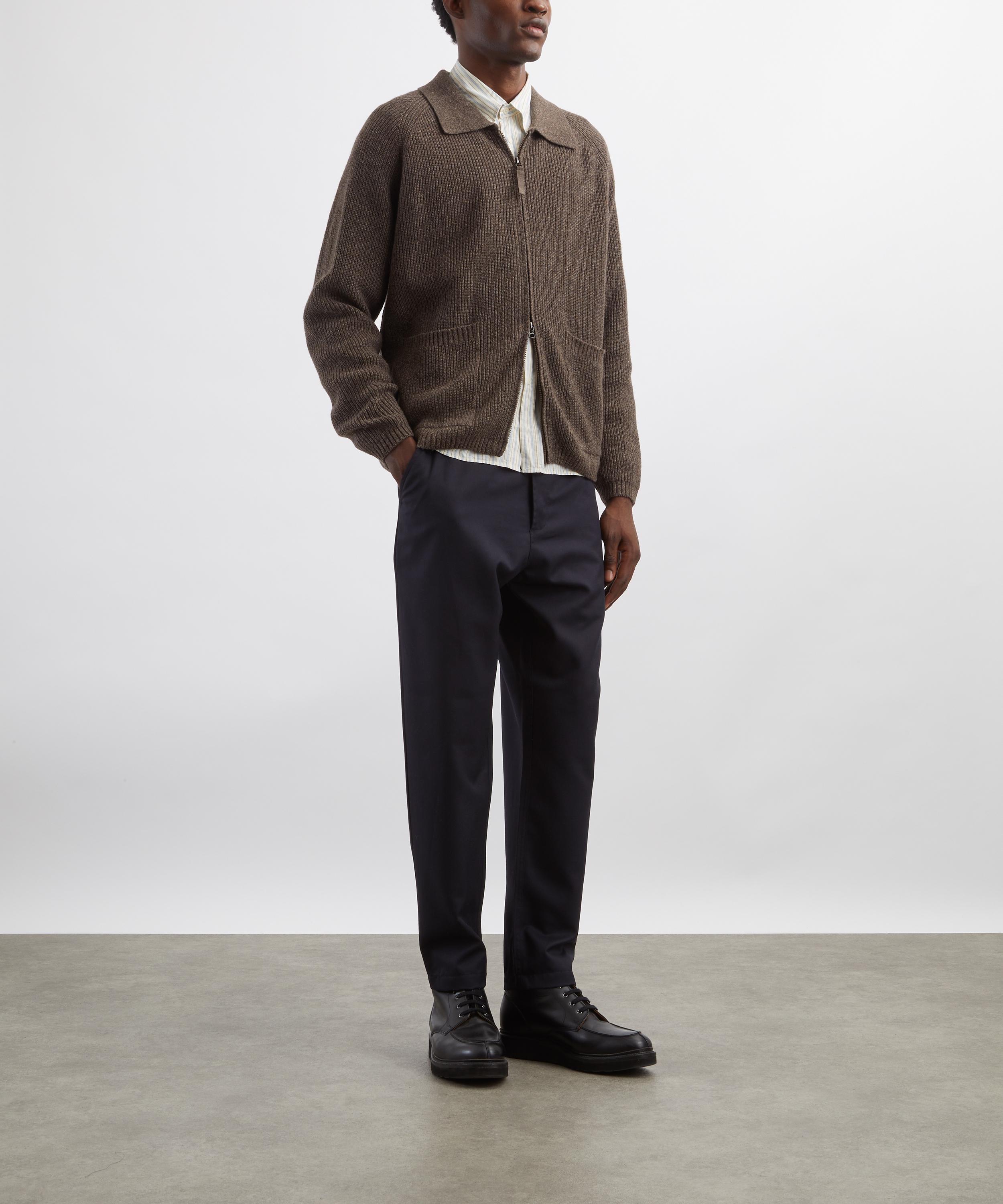 Universal Works - Eco Wool Zip Cardigan image number 1