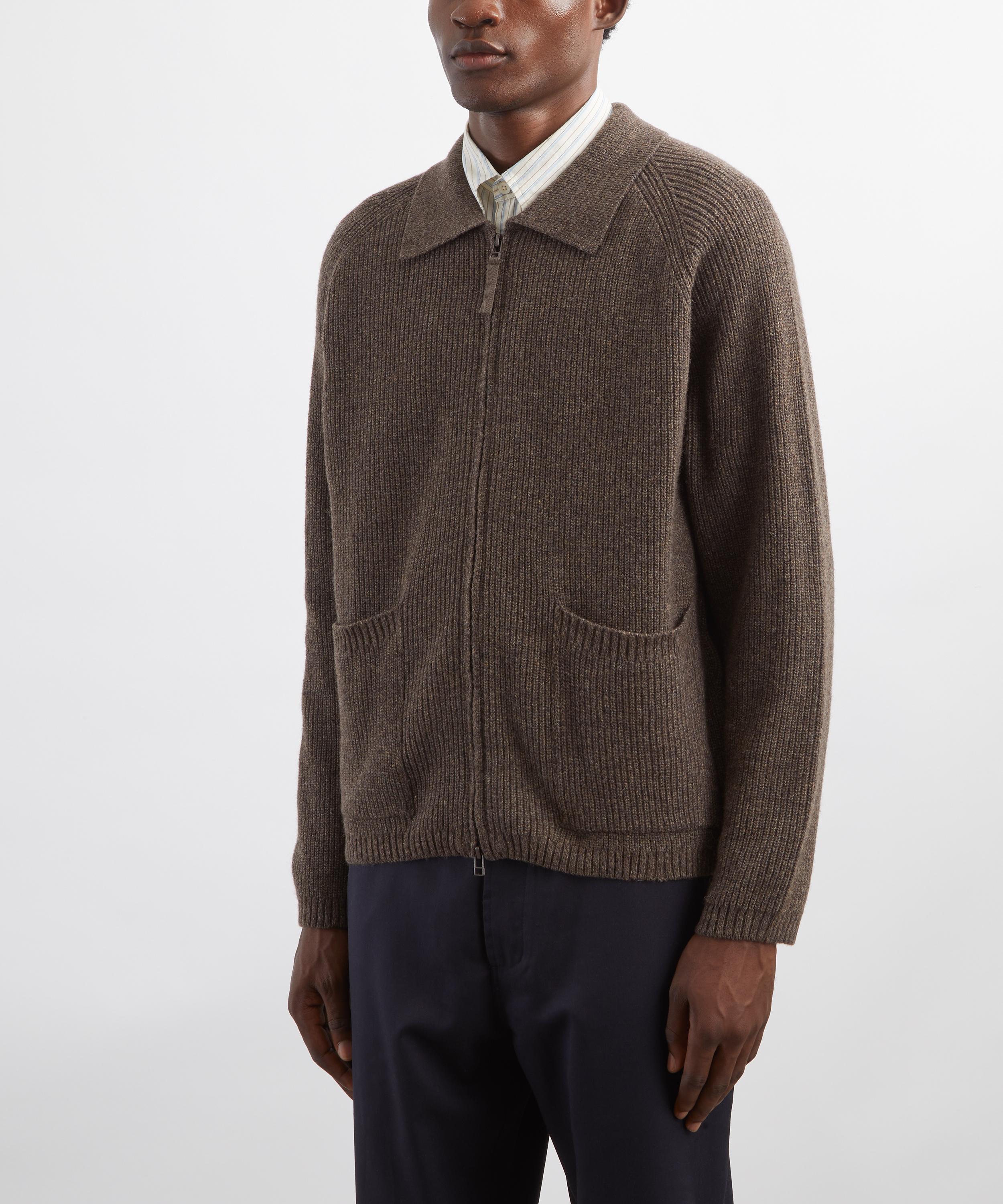 Universal Works - Eco Wool Zip Cardigan image number 2
