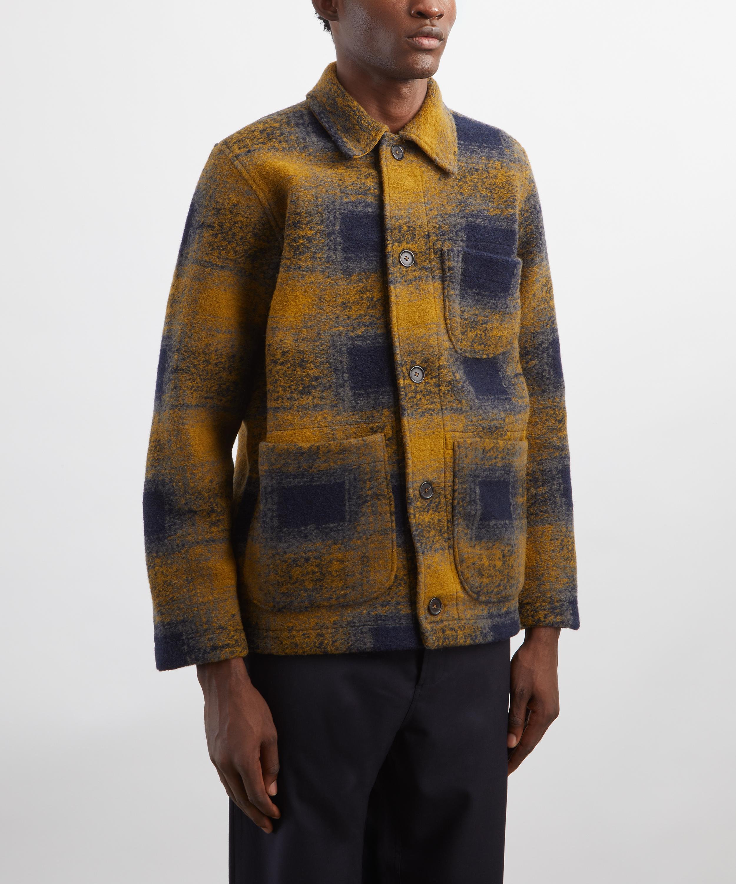 Universal Works - Techno Melton Check Field Jacket image number 2