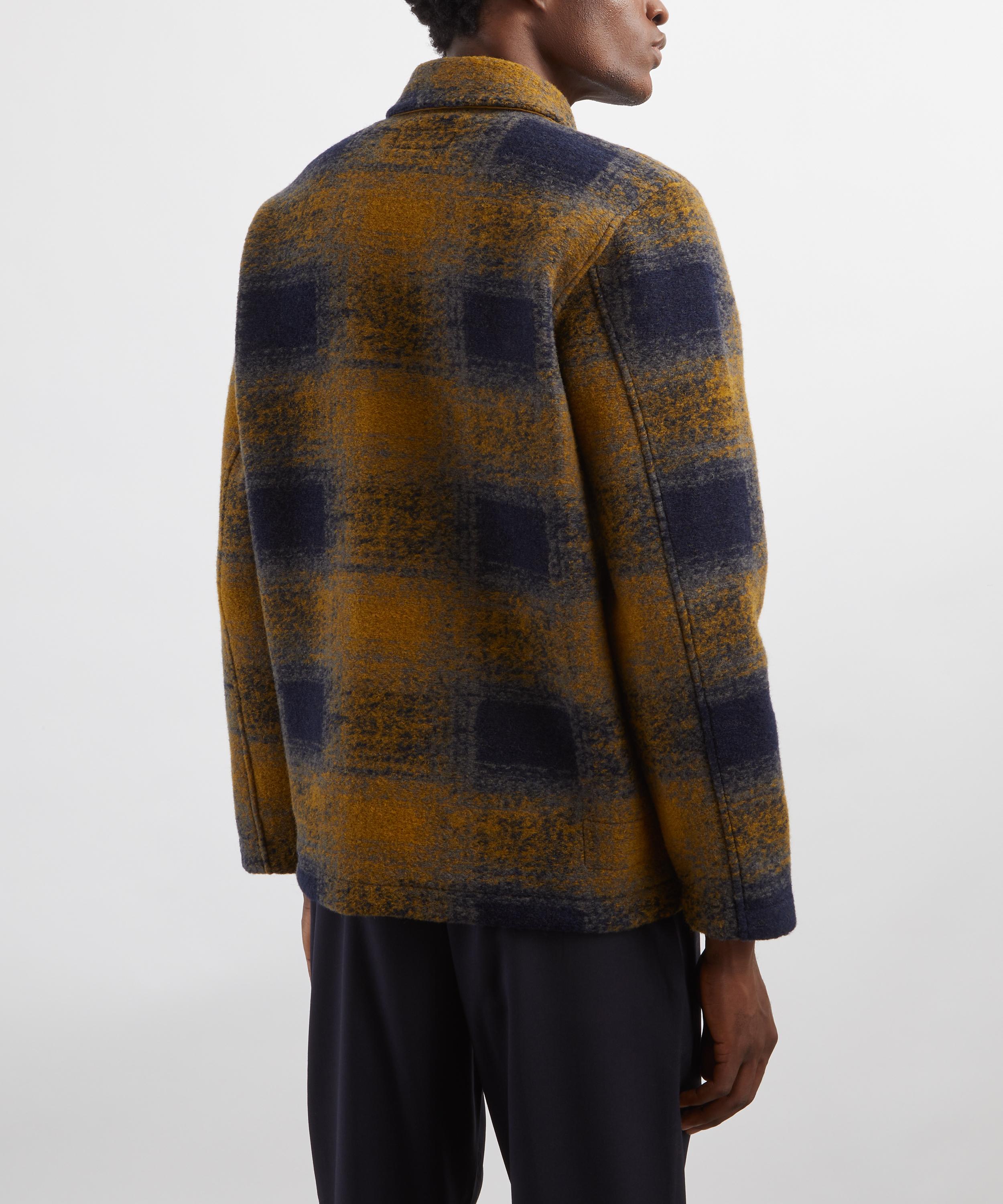 Universal Works - Techno Melton Check Field Jacket image number 3