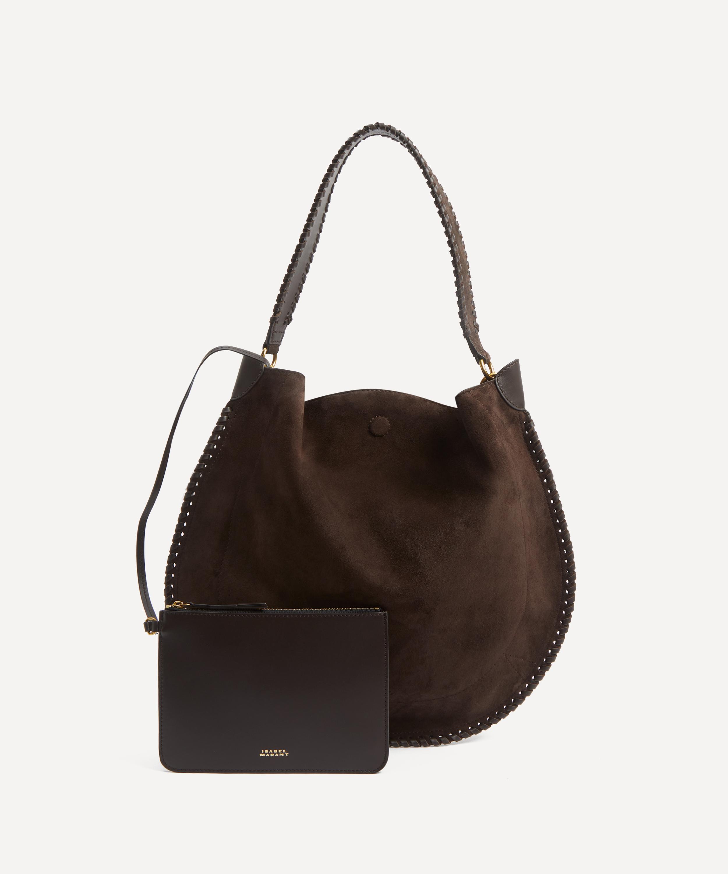 Isabel Marant - Oksan Soft Suede Shoulder Bag image number 0