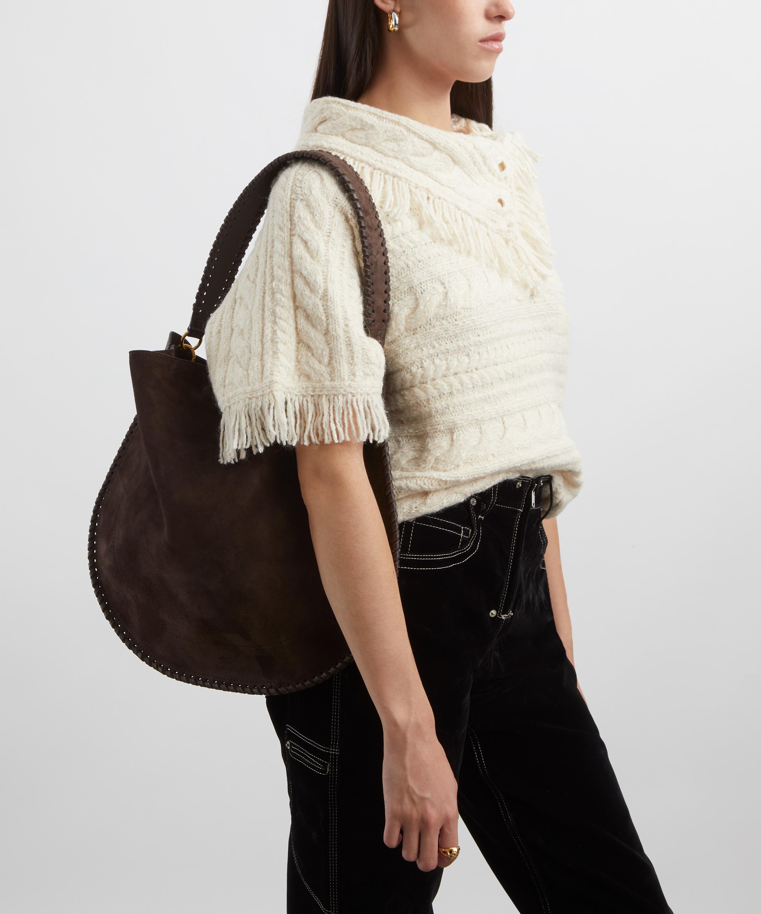Isabel Marant - Oksan Soft Suede Shoulder Bag
