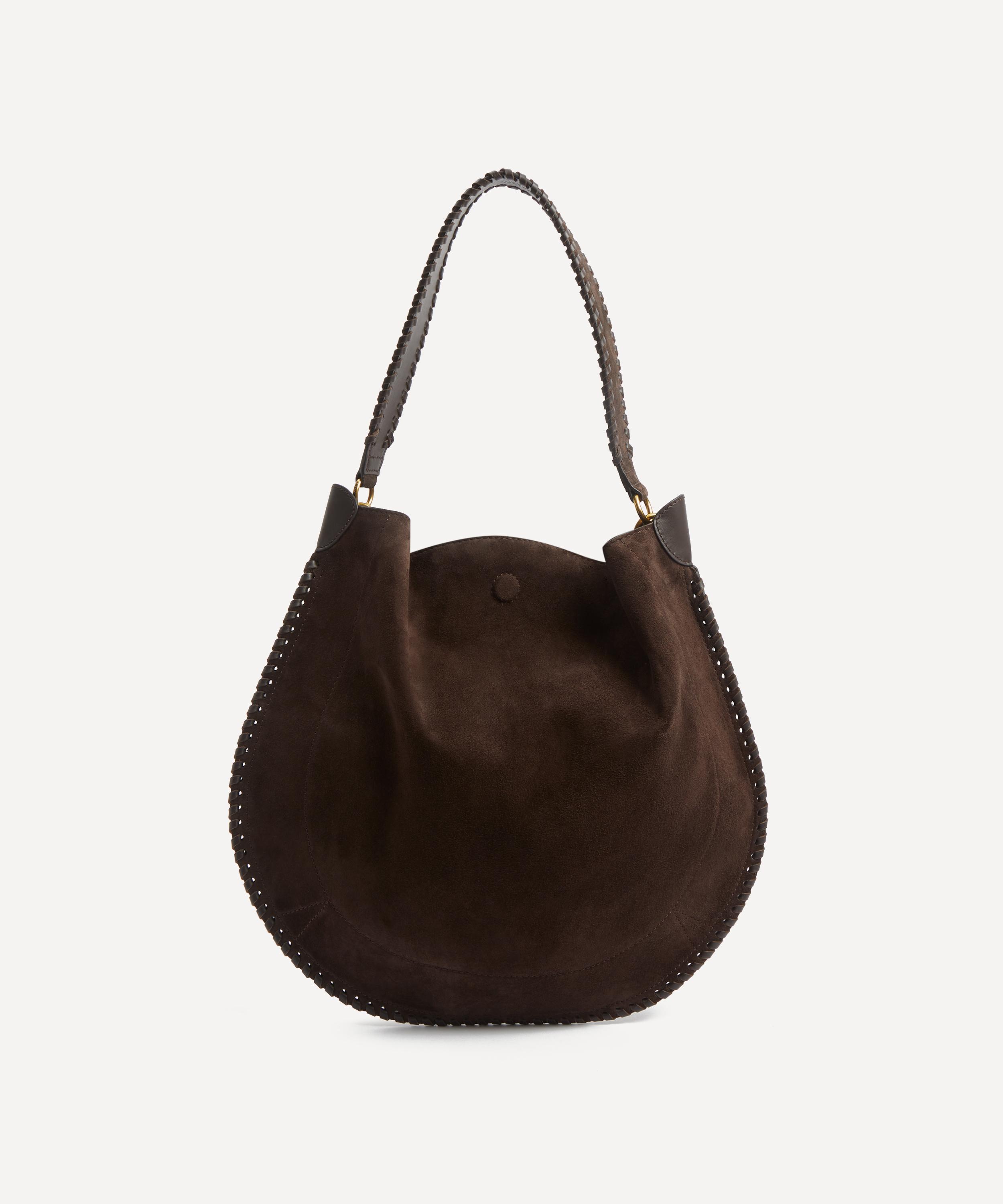Isabel Marant - Oksan Soft Suede Shoulder Bag image number 3