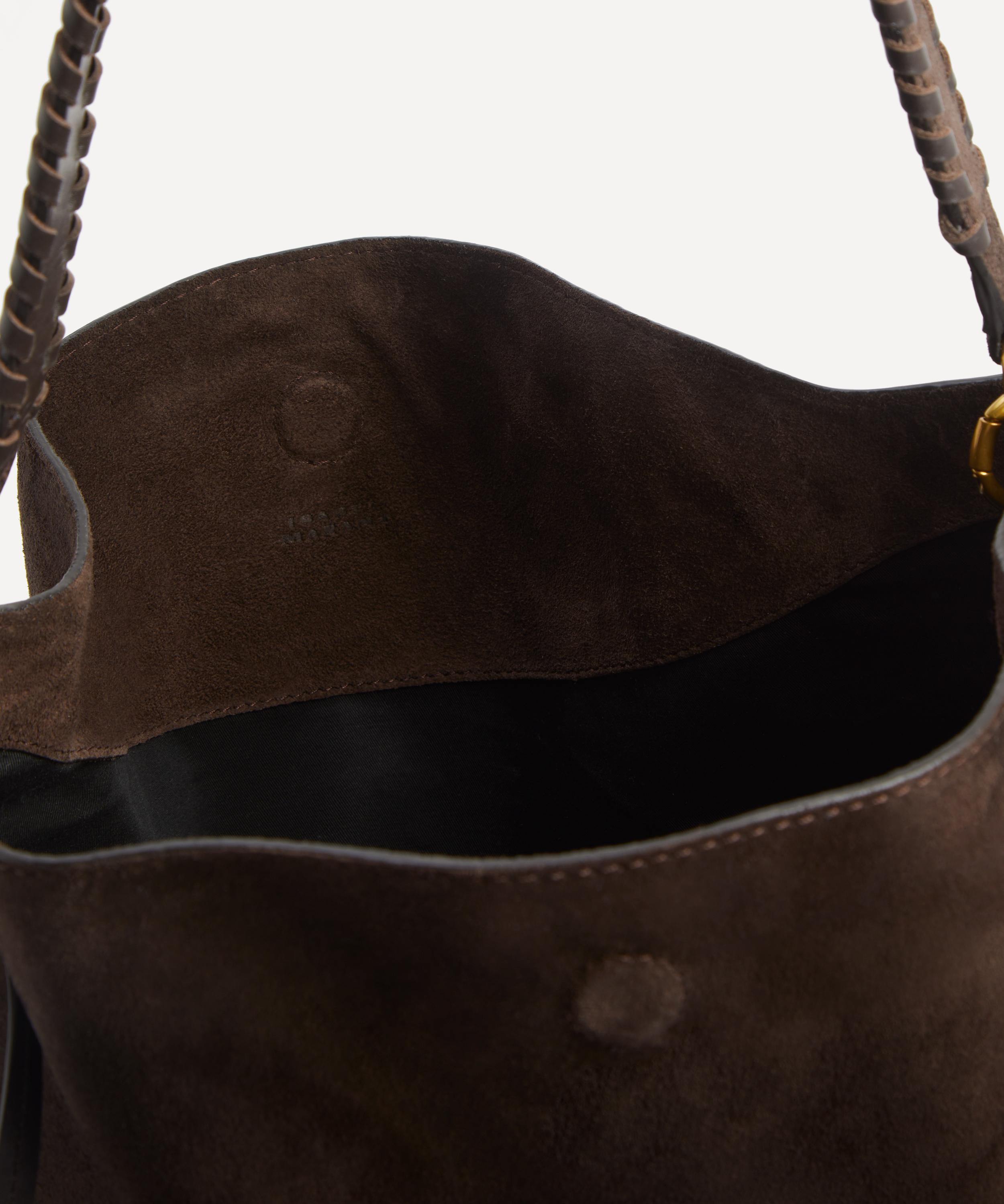 Isabel Marant - Oksan Soft Suede Shoulder Bag image number 5