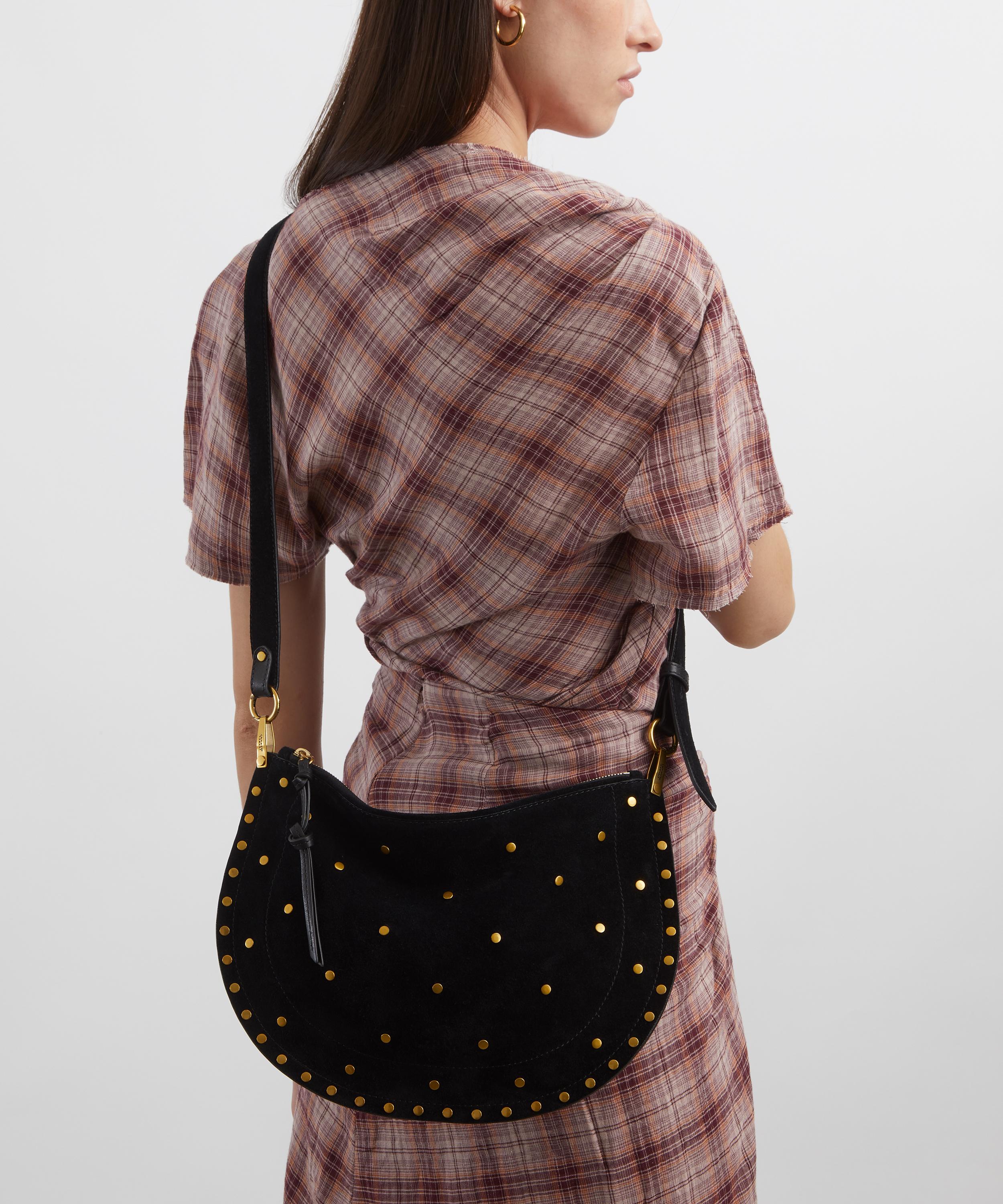 Isabel Marant - Oksan Soft Zip Suede Crossbody Bag image number 1