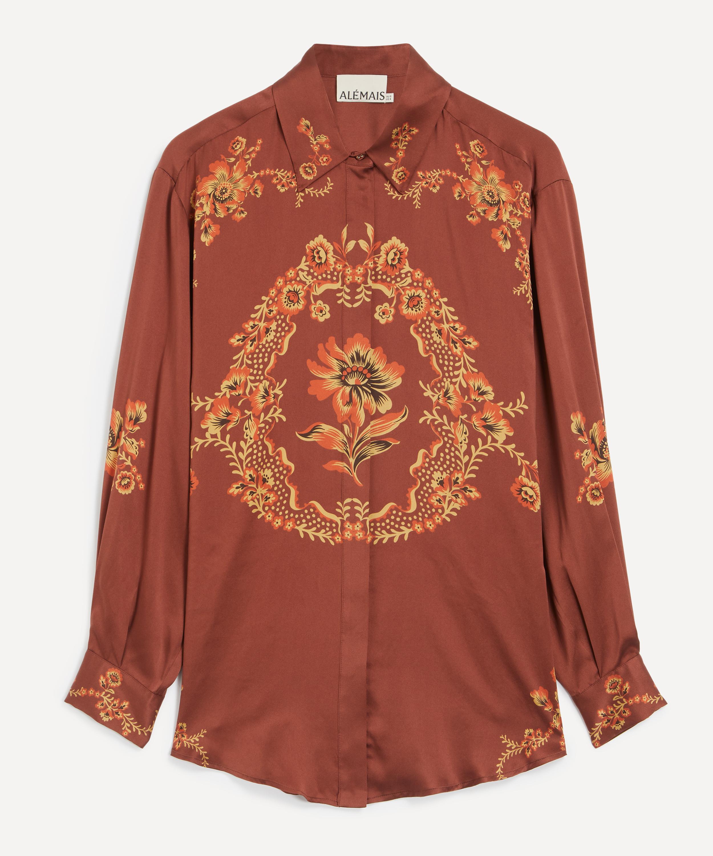 ALÉMAIS - Seraphina Silk Shirt