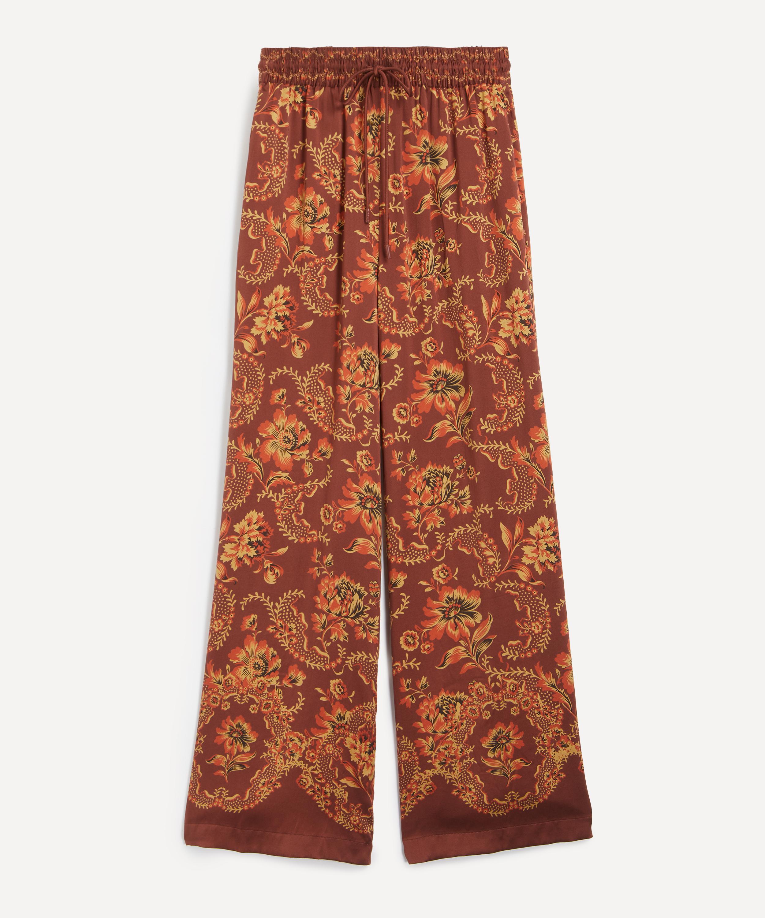 ALÉMAIS - Seraphina Silk Jogger Trousers image number 0