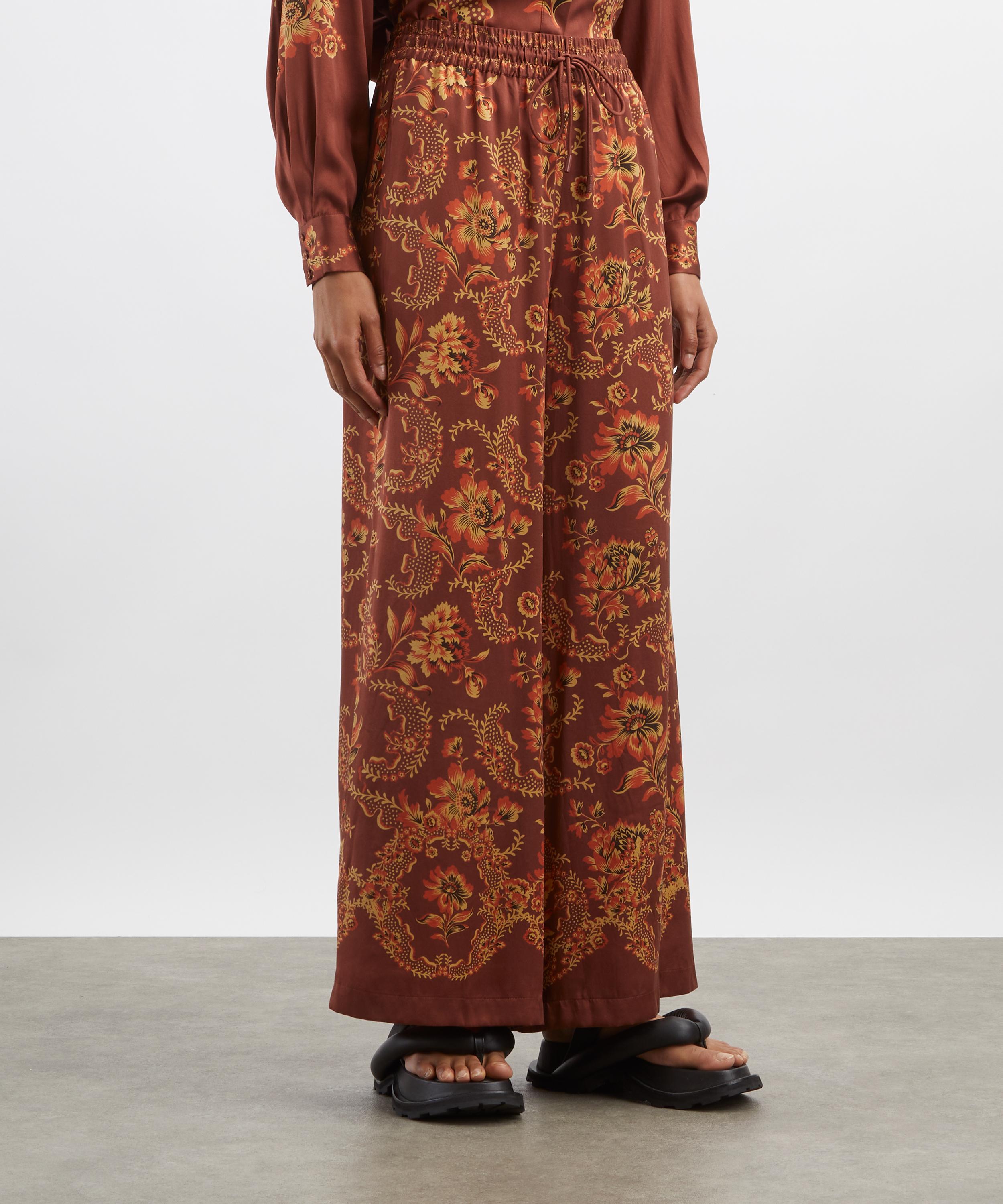 ALÉMAIS - Seraphina Silk Jogger Trousers image number 2