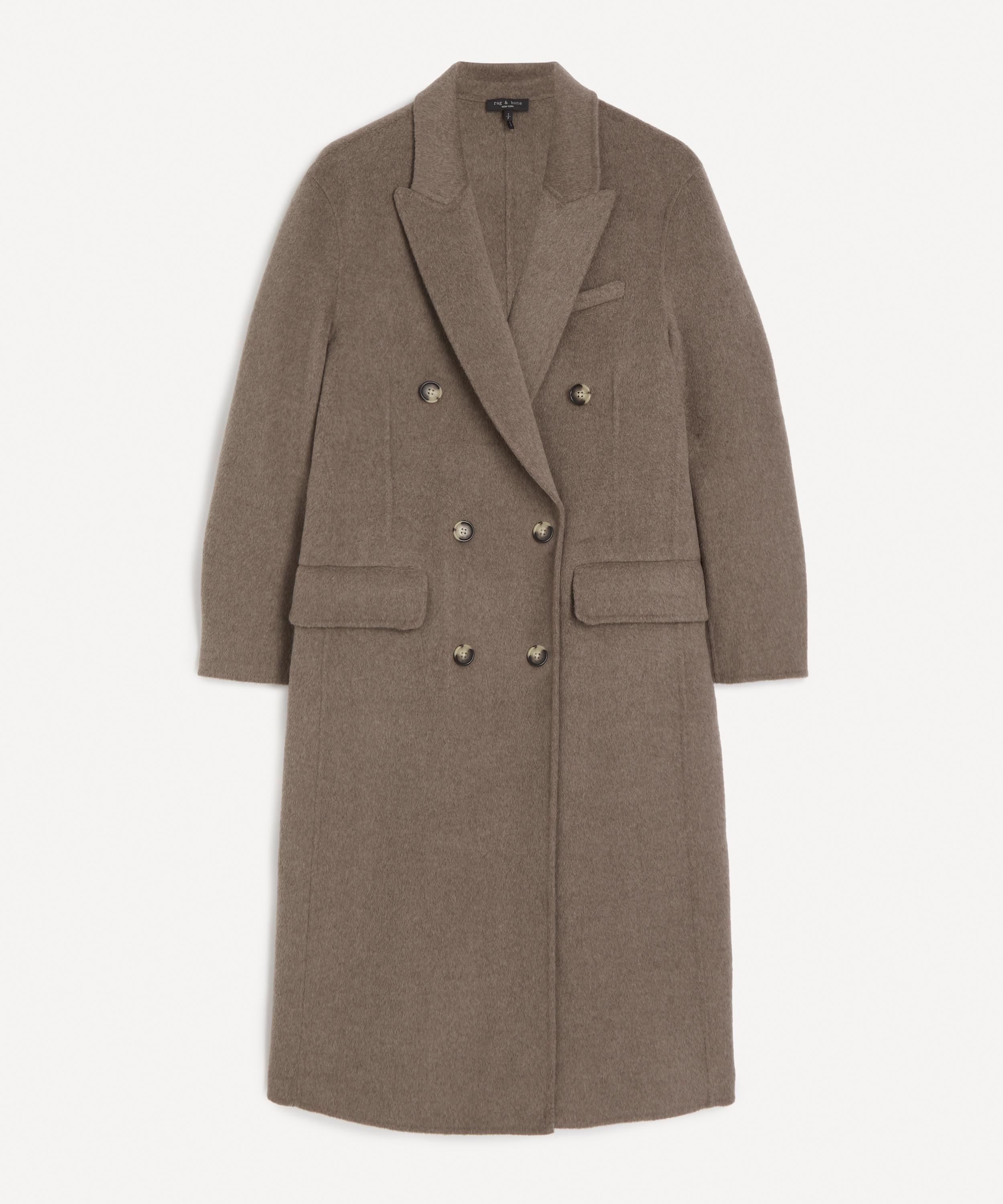Rag & Bone - Vasso Taupe Wool Coat