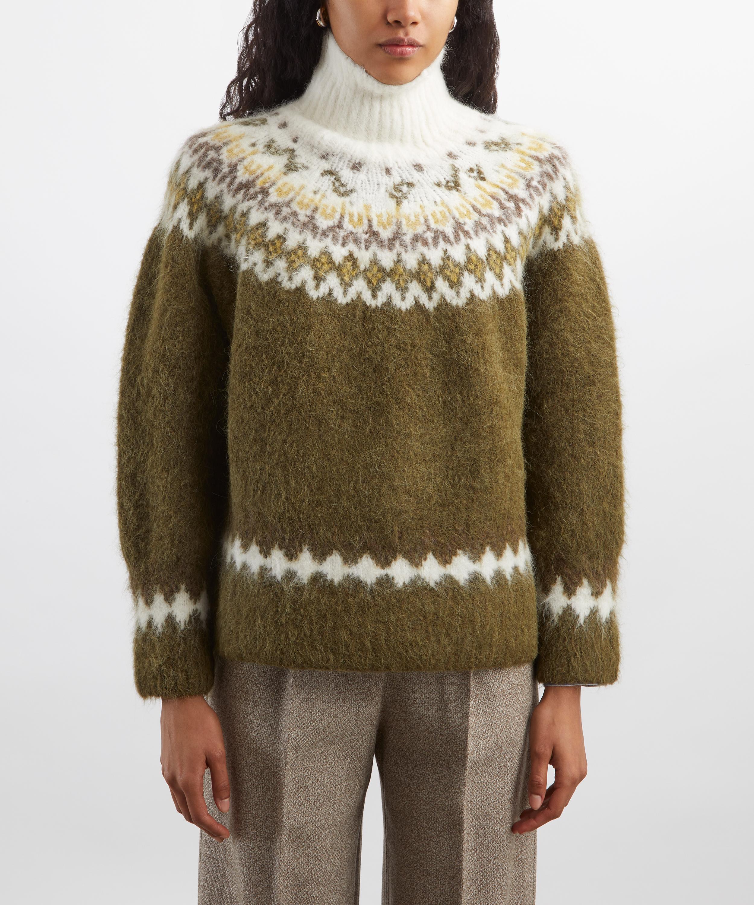 Rag & Bone - Beth Fair Isle Turtleneck Jumper image number 2