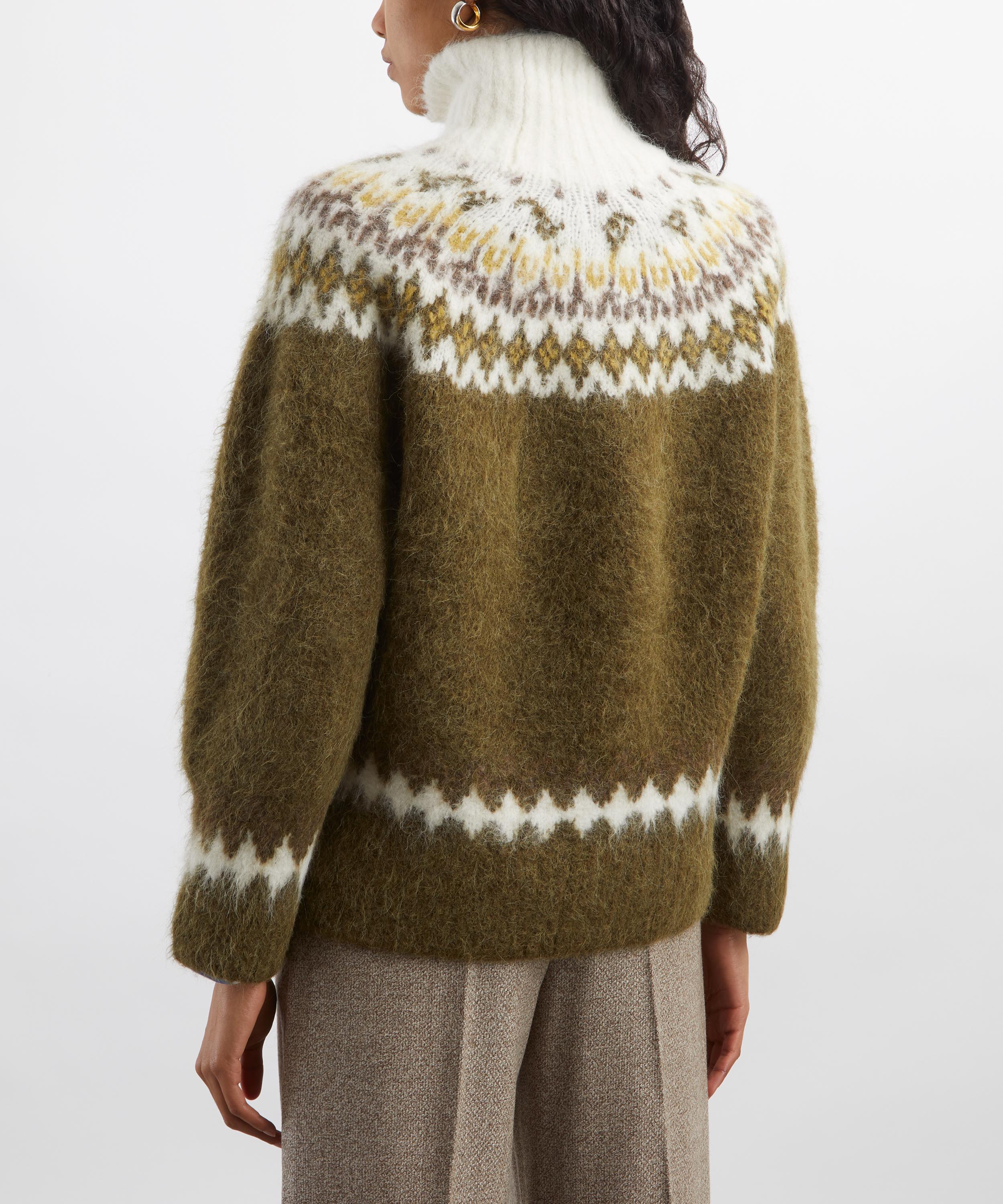 Rag & Bone - Beth Fair Isle Turtleneck Jumper image number 3