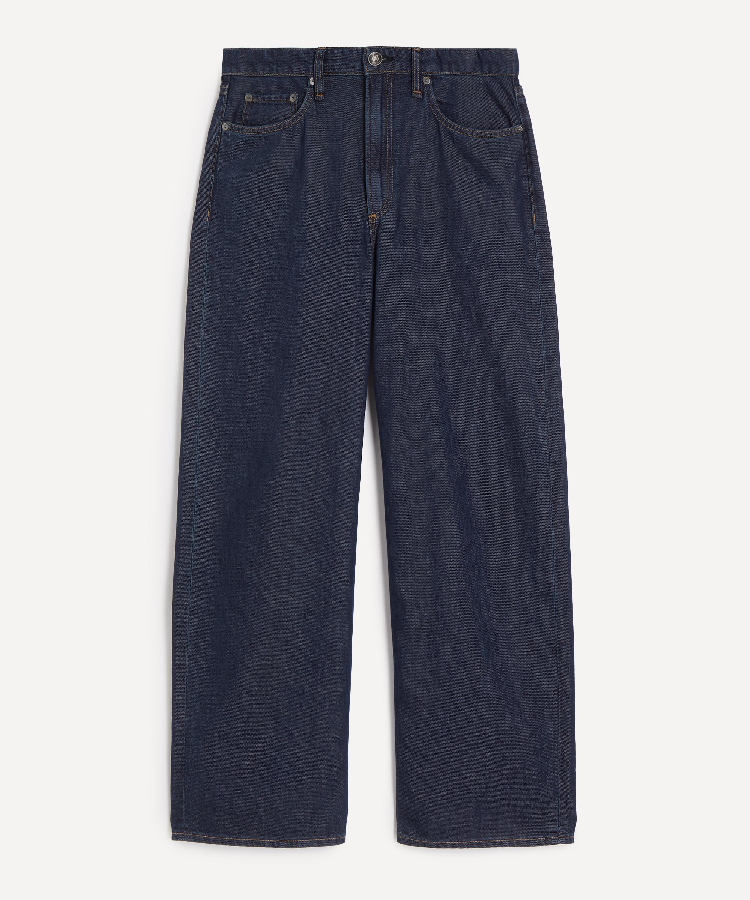 Rag & Bone - Featherweight Logan Wide-Leg Jeans in Wellbrook
