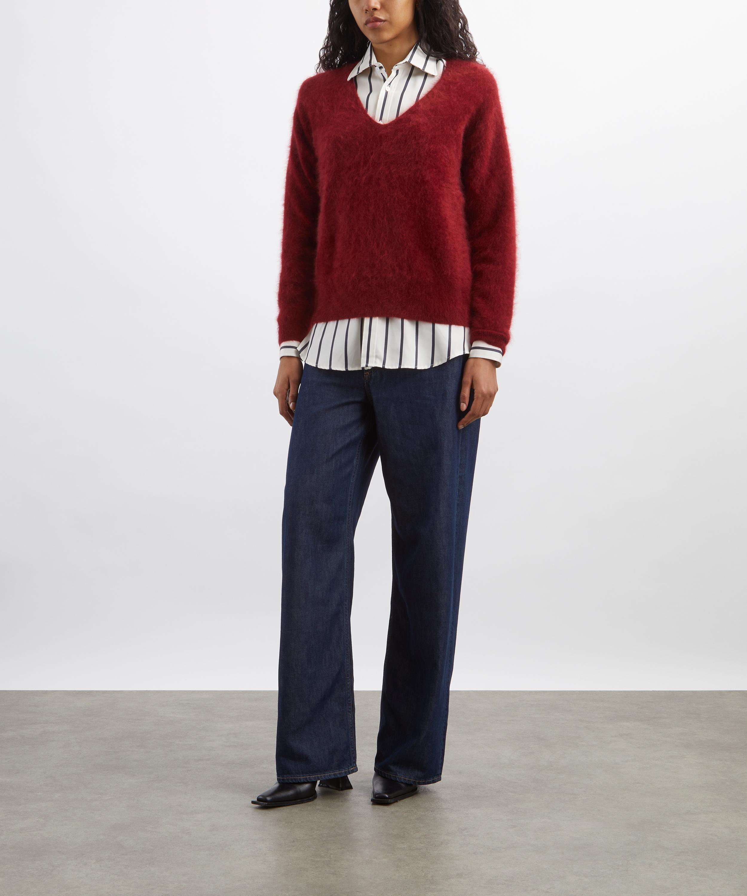 Rag & Bone - Featherweight Logan Wide-Leg Jeans in Wellbrook image number 1