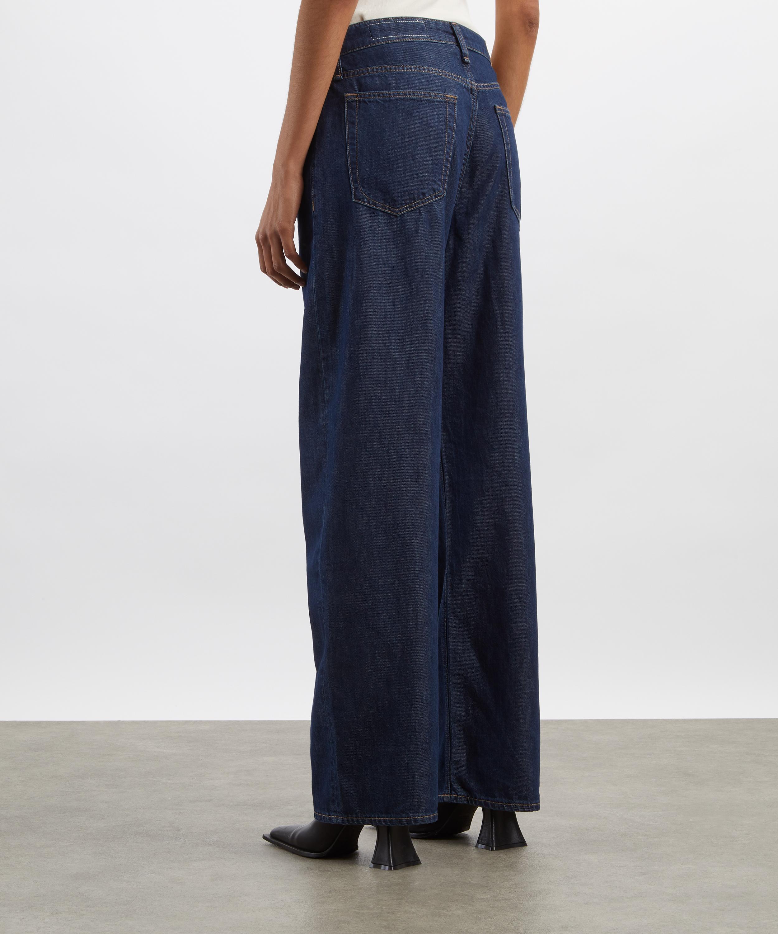 Rag & Bone - Featherweight Logan Wide-Leg Jeans in Wellbrook image number 3