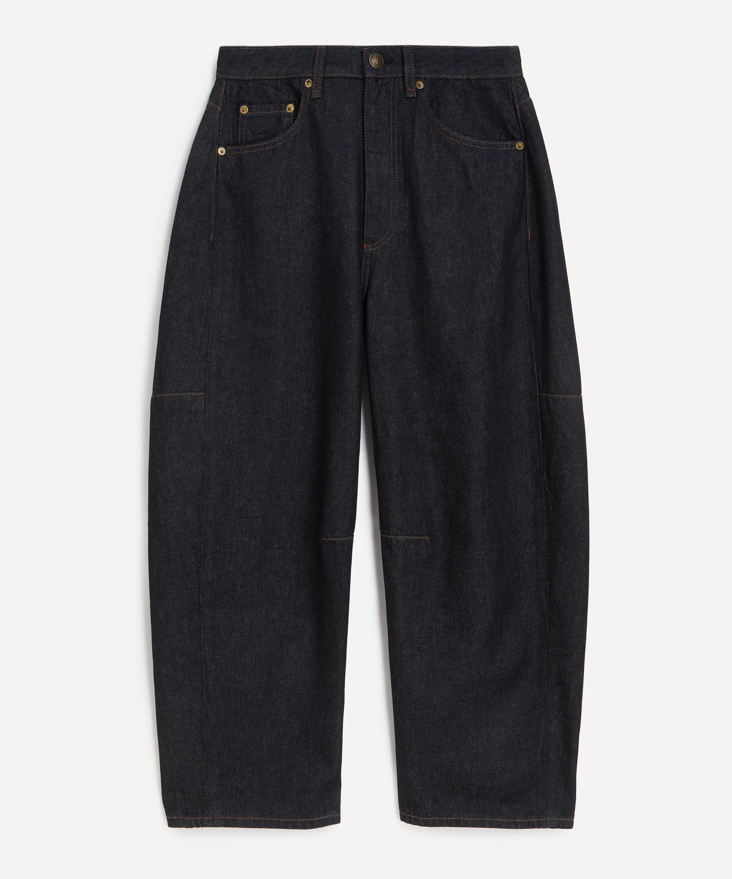 Rag & Bone - Charlie Ankle-Length Barrel Jeans in Twitri image number 0