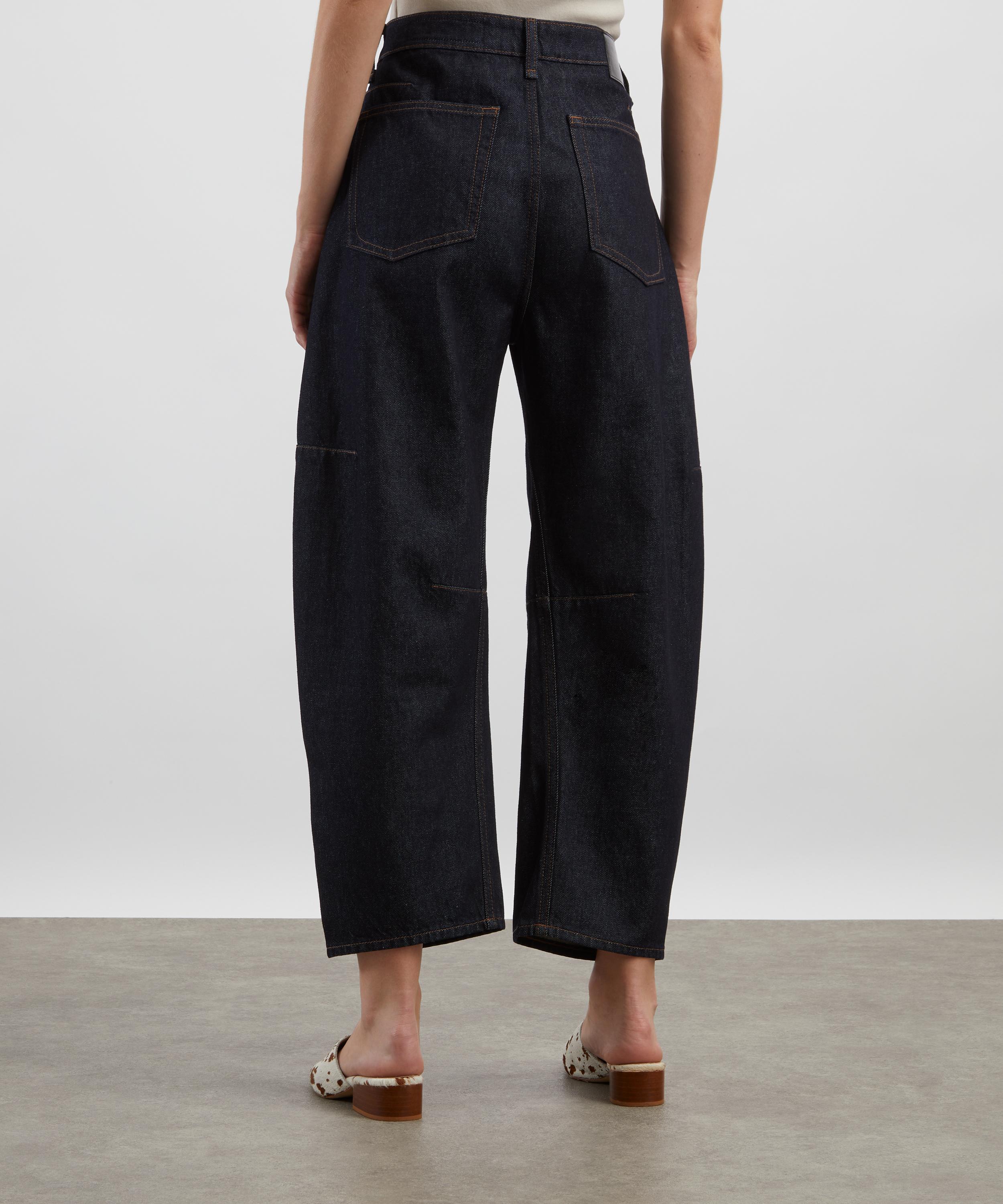 Rag & Bone - Charlie Ankle-Length Barrel Jeans in Twitri image number 3