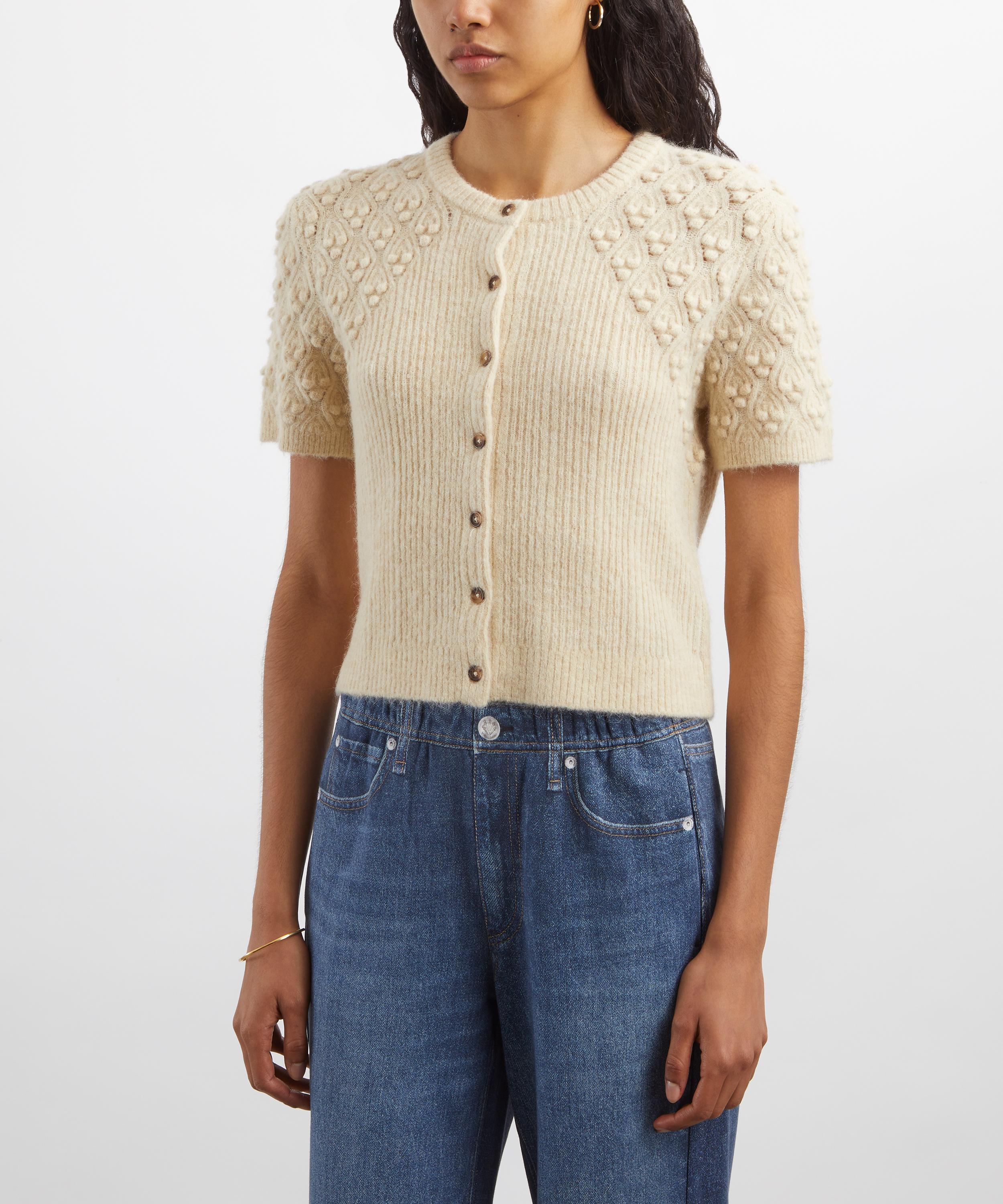 Rag & Bone - Sierra Textured Short-Sleeve Cardigan image number 2