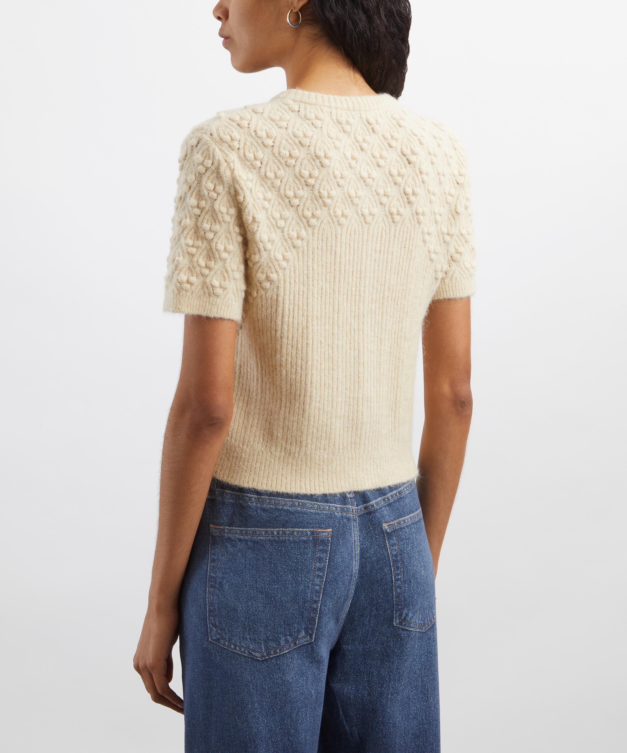 Rag & Bone - Sierra Textured Short-Sleeve Cardigan image number 3
