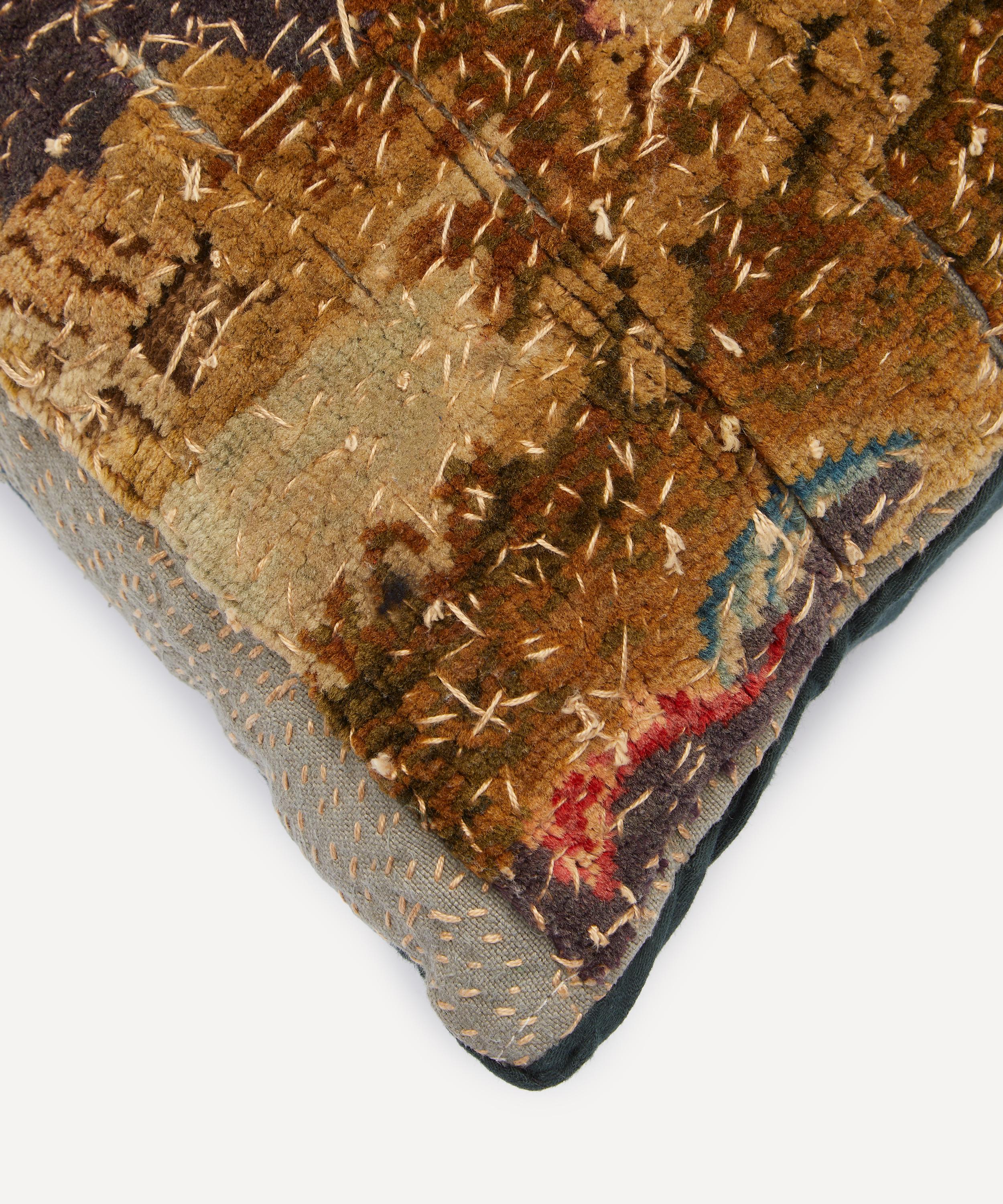 By Walid - Antique Fauna Textile Cushion 1408 image number 2