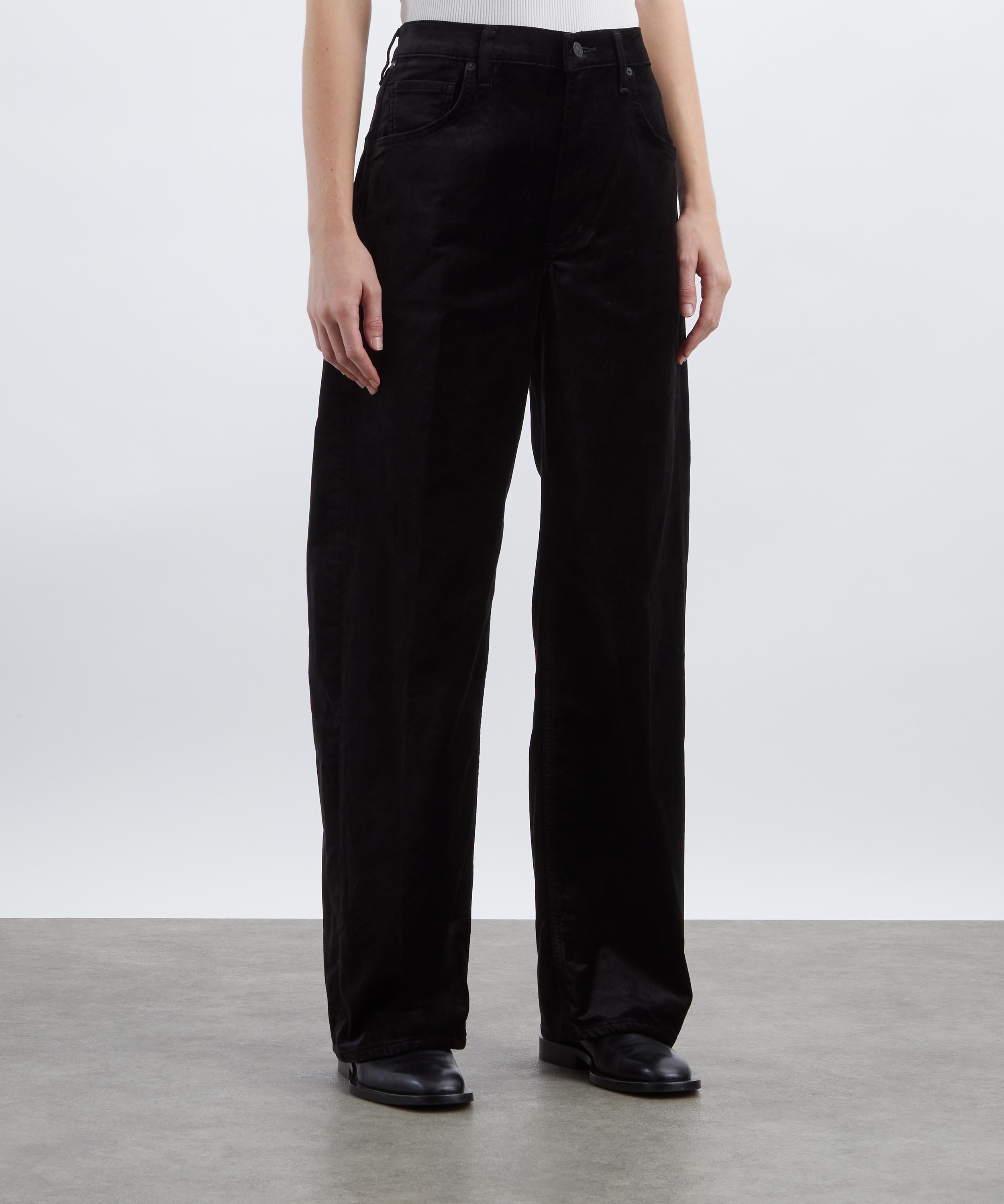 Citizens of Humanity - Ayla Baggy Velvet Trousers image number 2