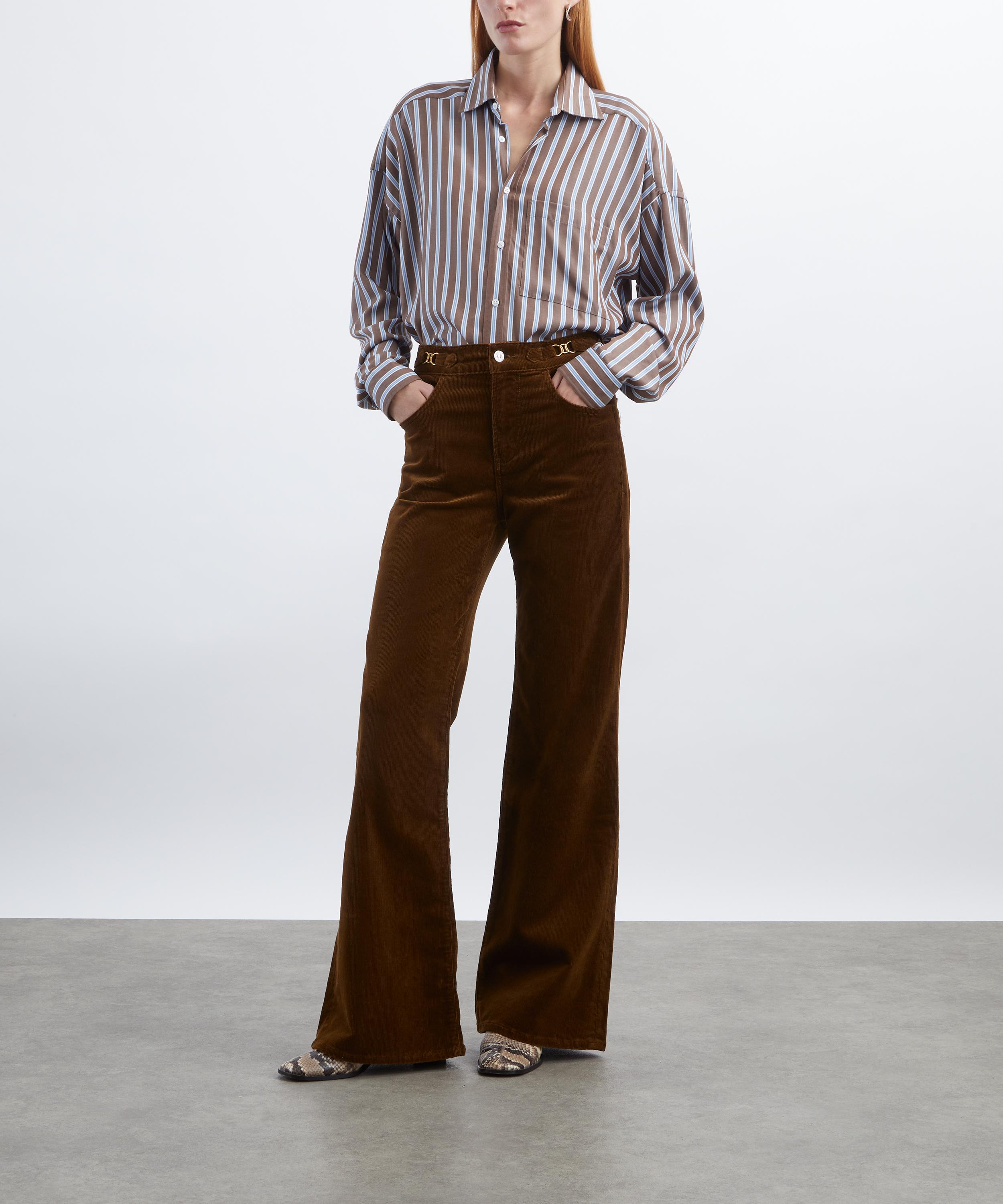 Citizens of Humanity - Kimberley Horsebit Corduroy Flared Jeans image number 1
