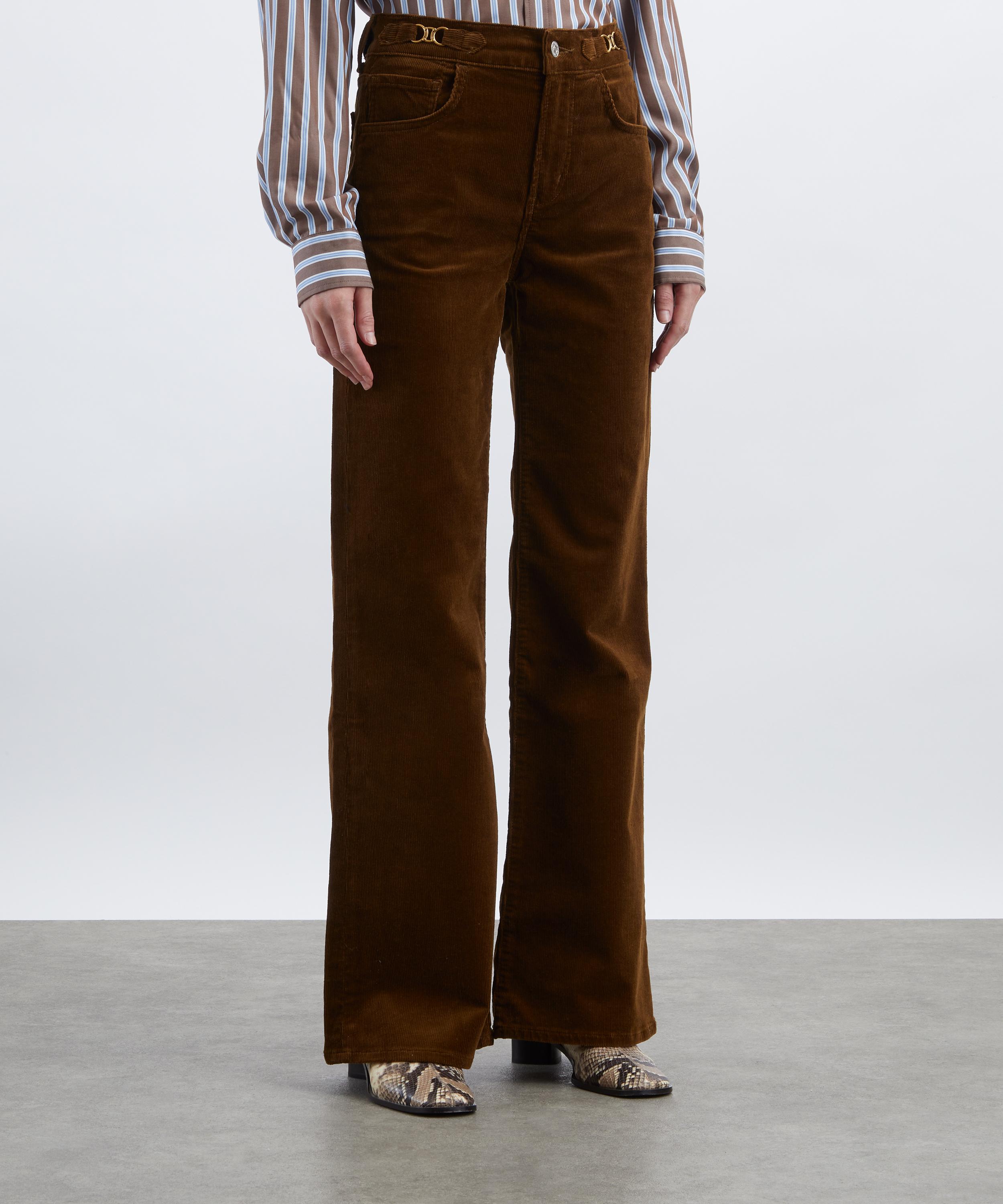 Citizens of Humanity - Kimberley Horsebit Corduroy Flared Jeans image number 2