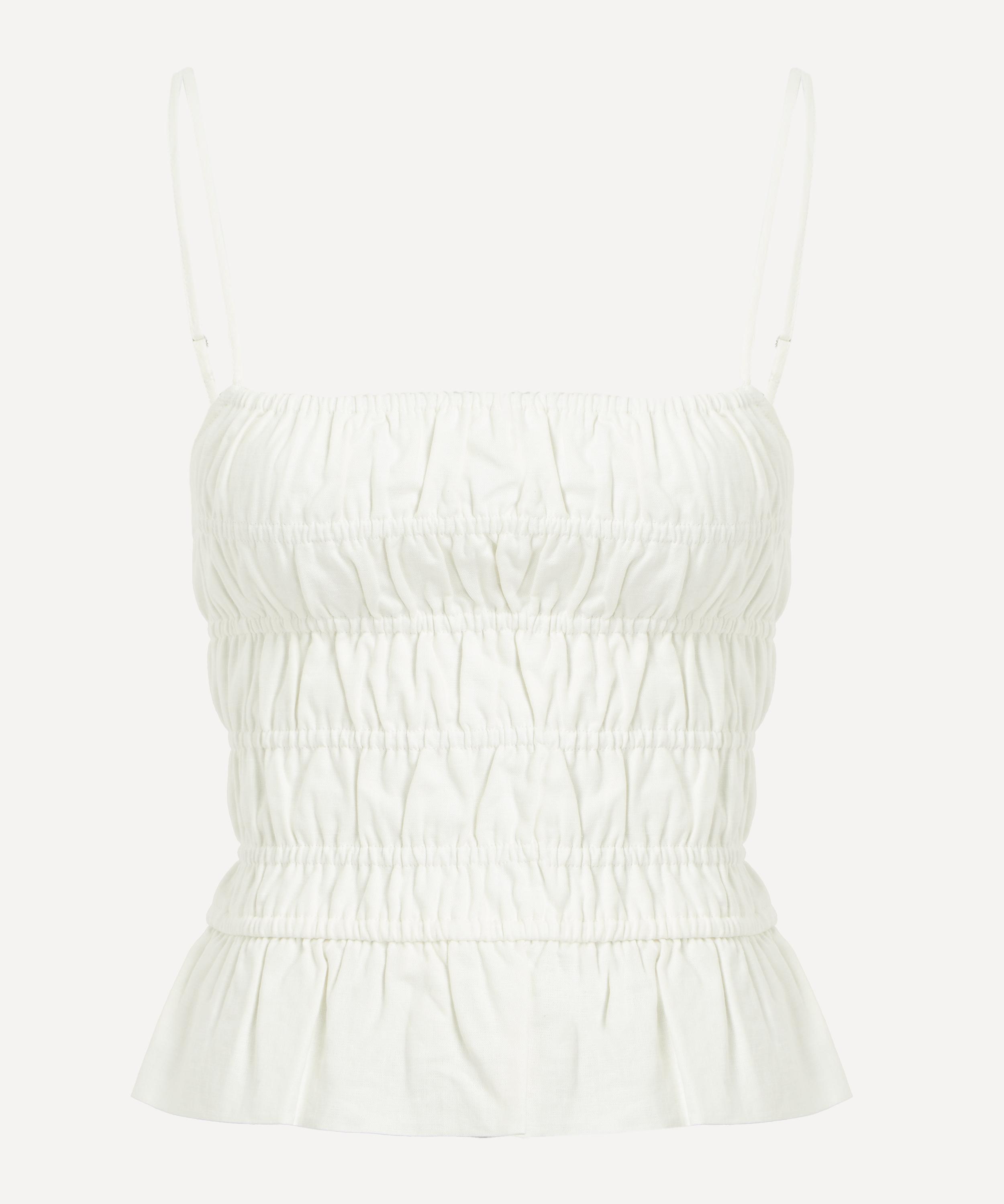 Solid & Striped - White Delta Top image number 0