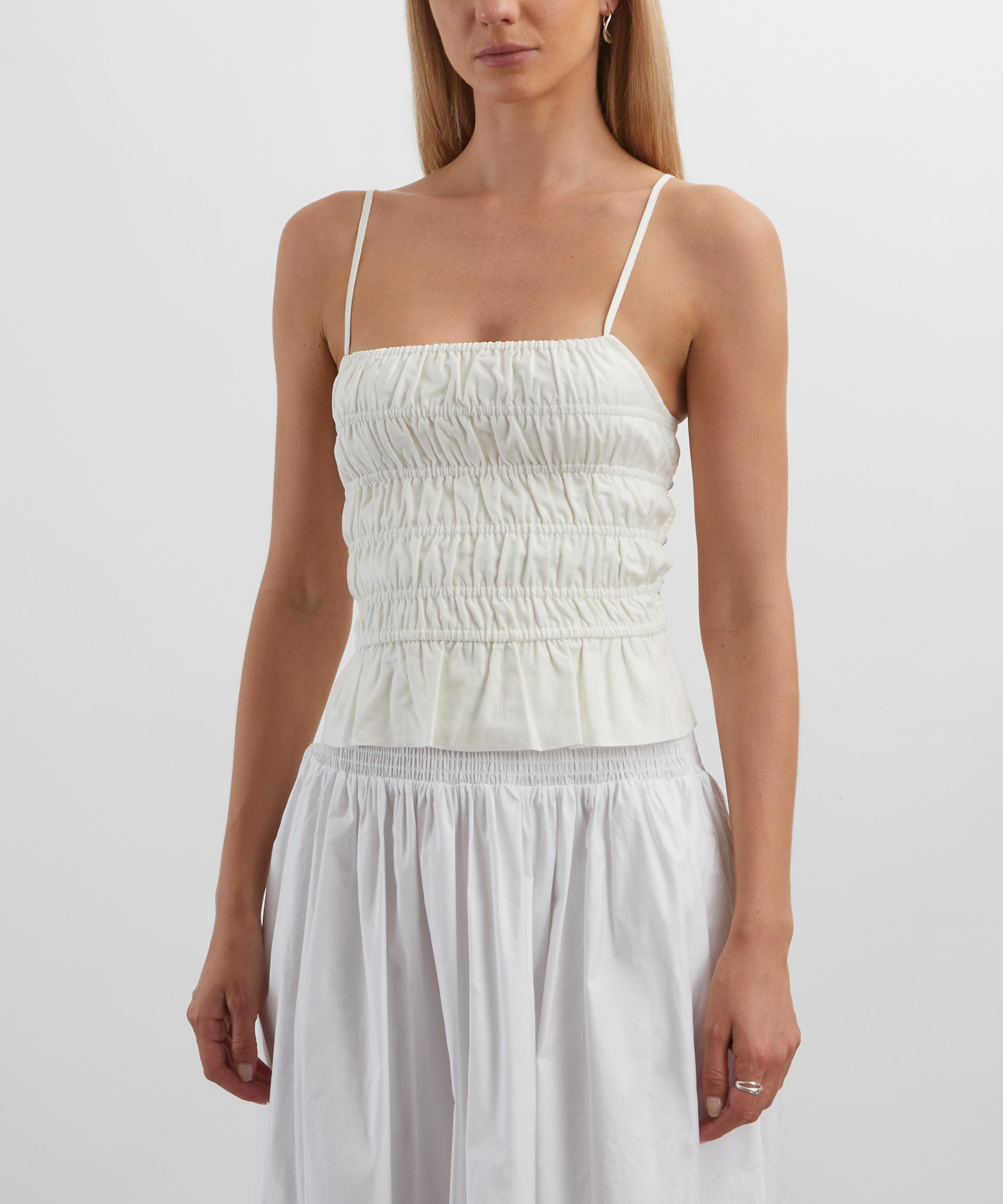 Solid & Striped - White Delta Top image number 2