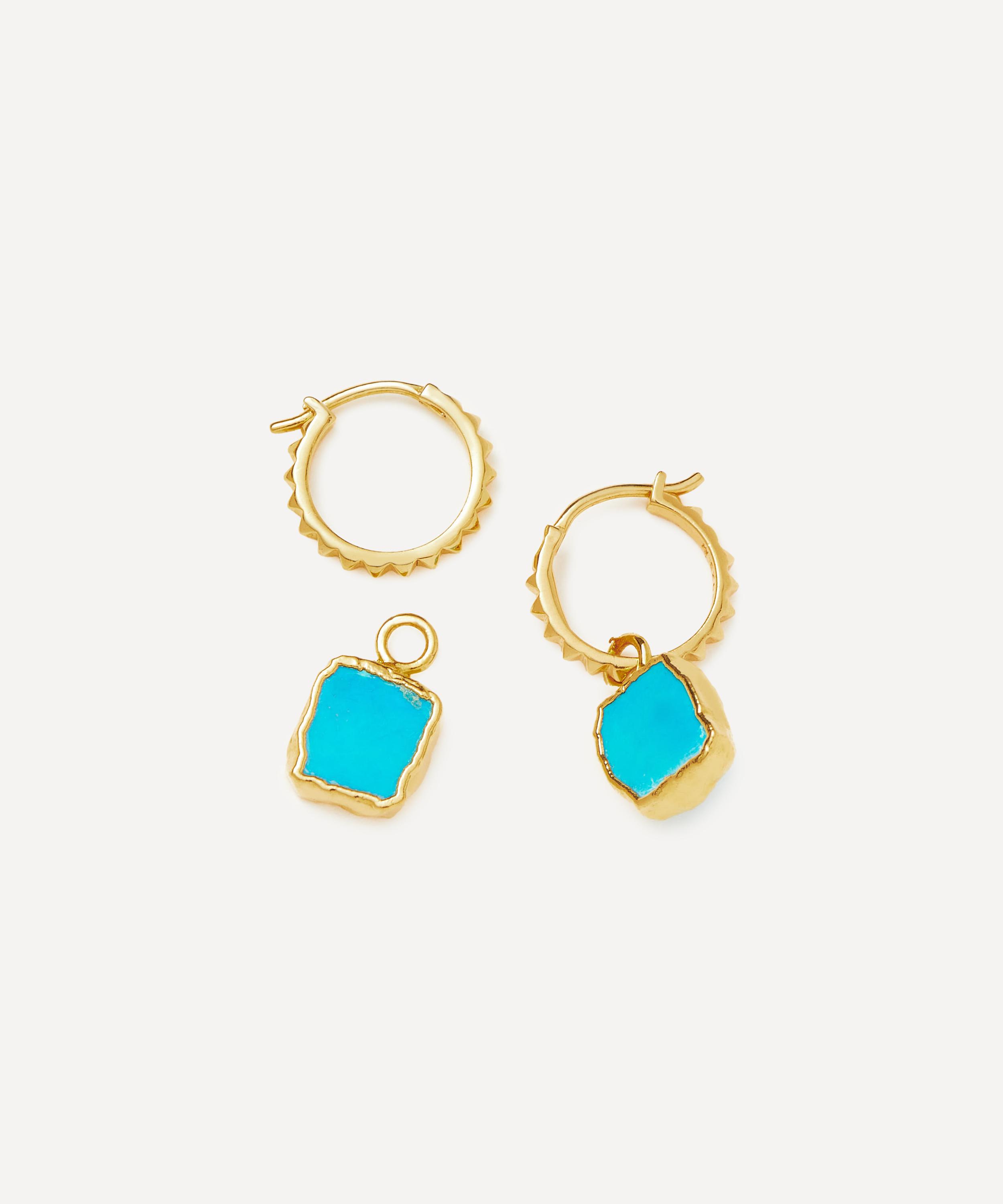 【MISSOMA】ミッソマ ミニピラミッドチャームフープピアス MISSOMA 》ミニピラミッドチャームフープピアス＊日本未入荷