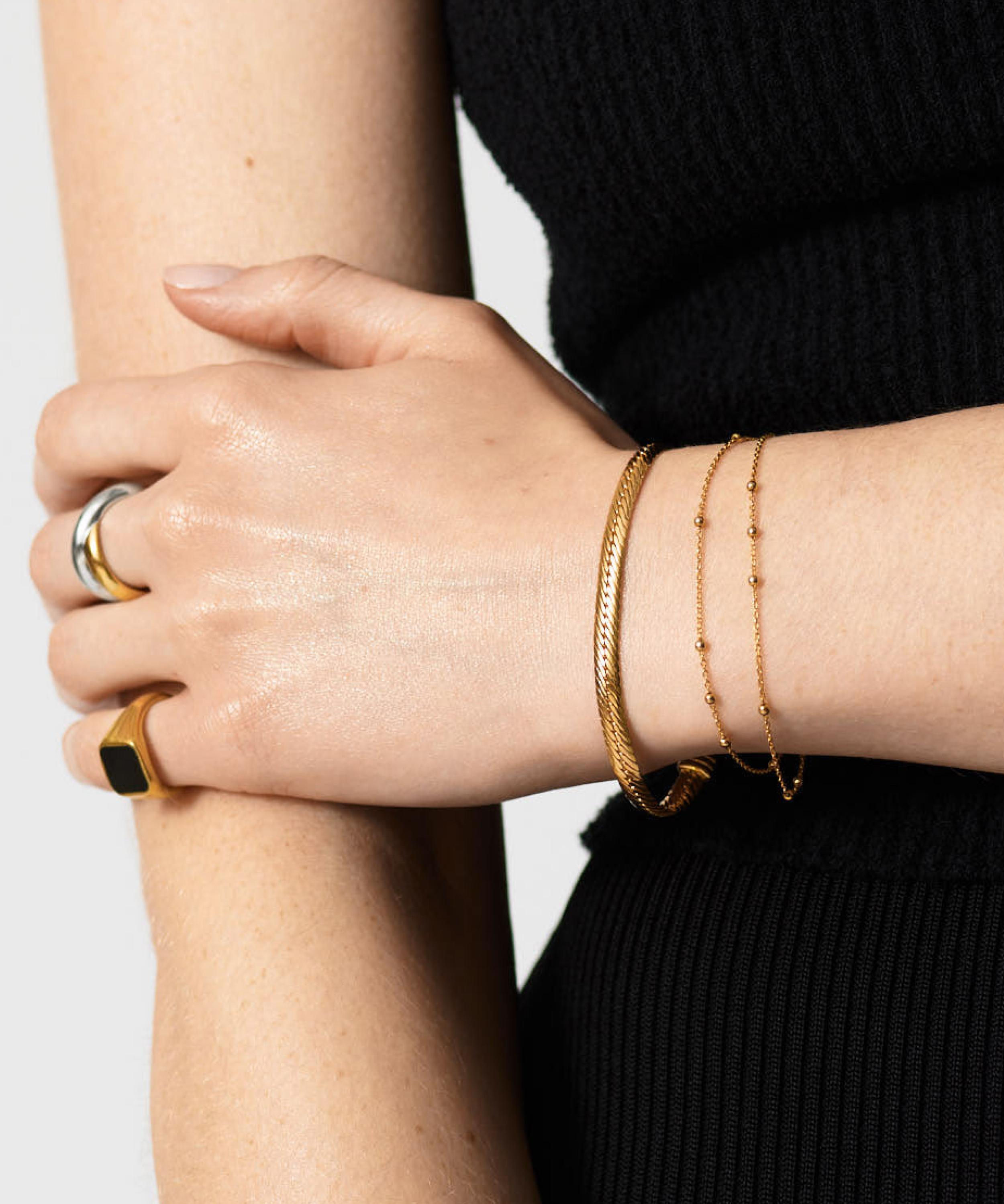 Missoma - 18ct Gold-Plated Camail Chain Bracelet image number 1