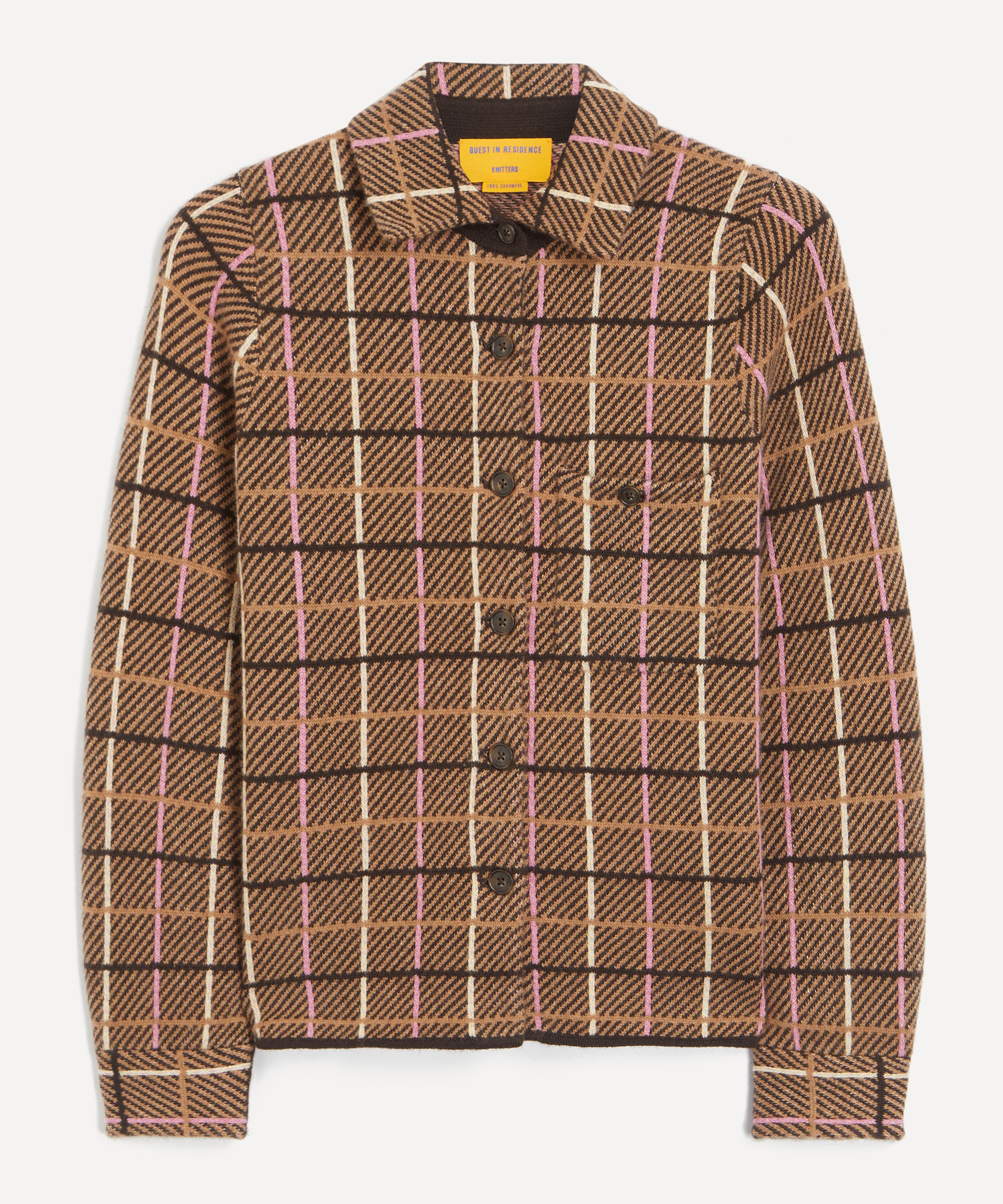 Guest In Residence - Dylan Plaid Cashmere Shirt