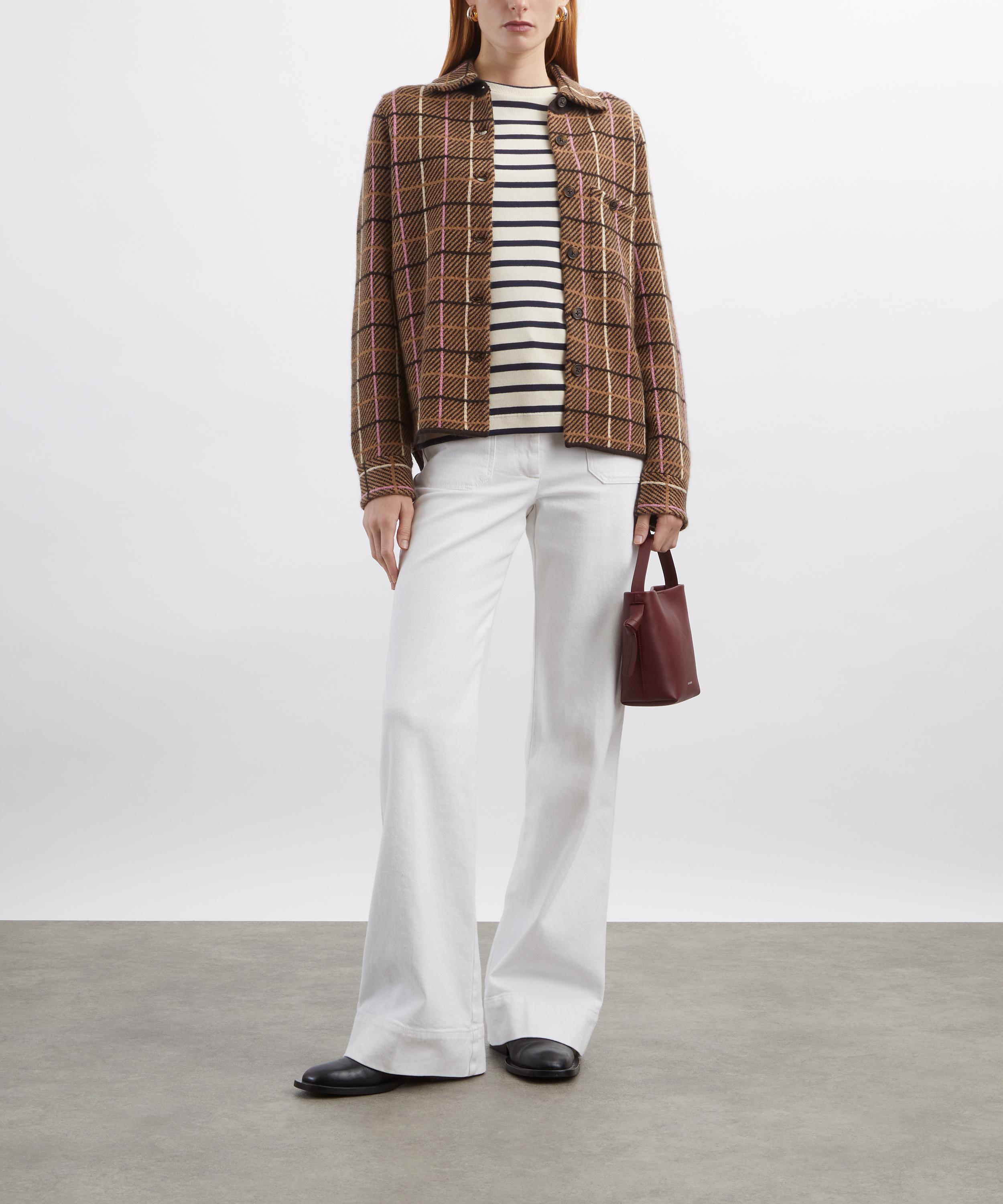 Guest In Residence - Dylan Plaid Cashmere Shirt image number 1