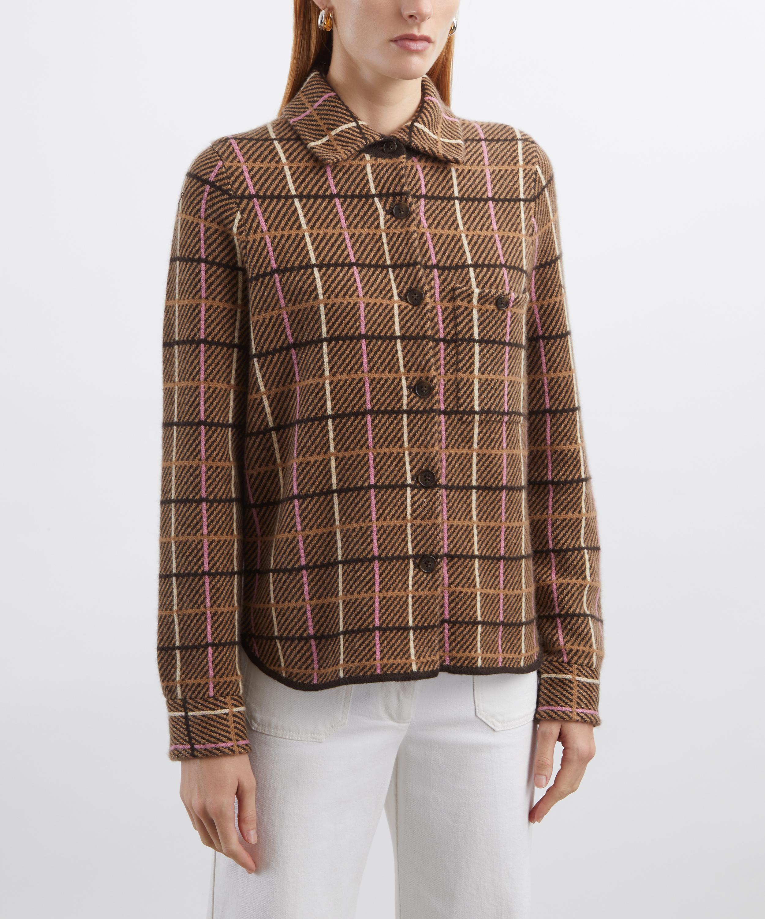 Guest In Residence - Dylan Plaid Cashmere Shirt image number 2