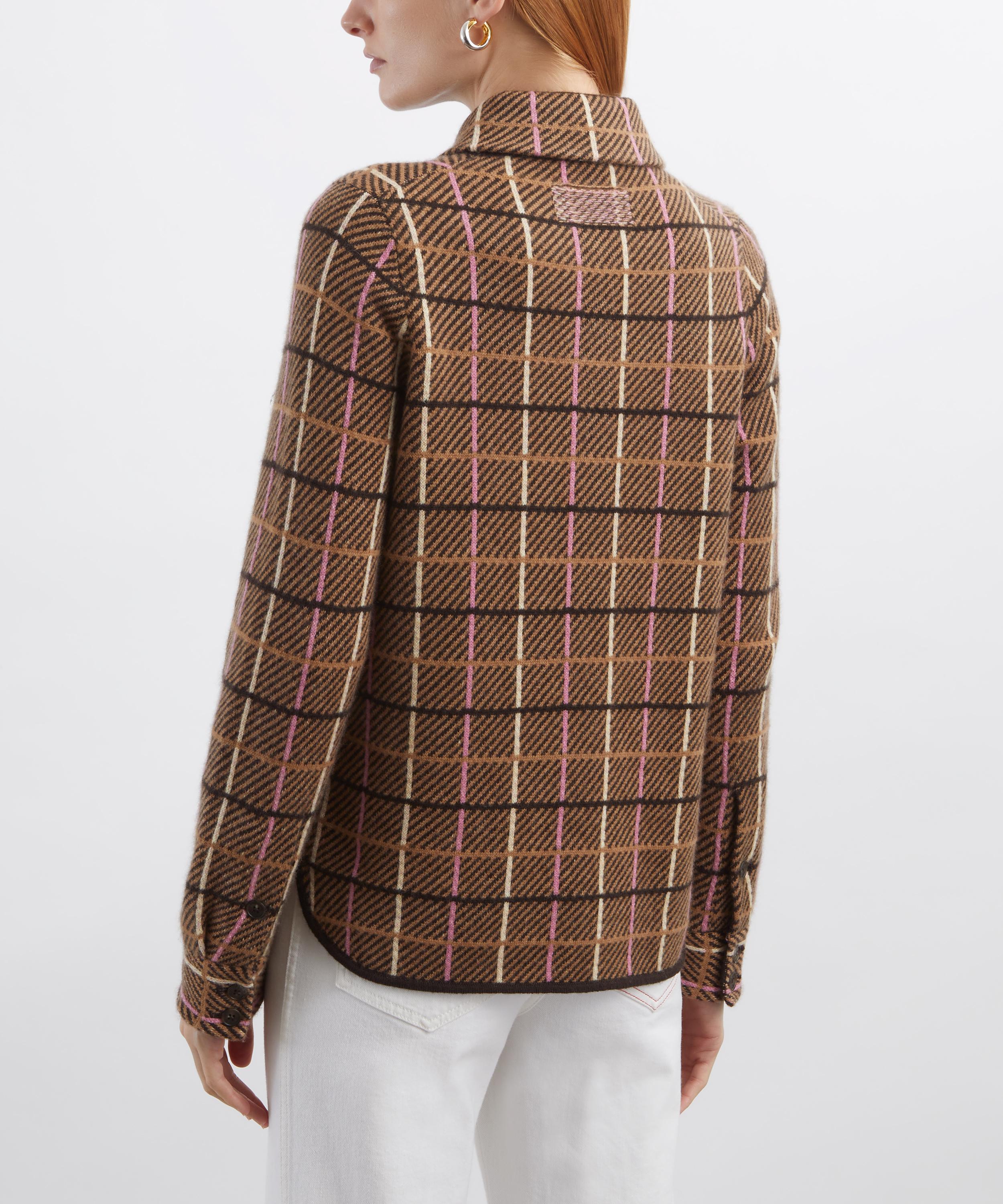 Guest In Residence - Dylan Plaid Cashmere Shirt image number 3