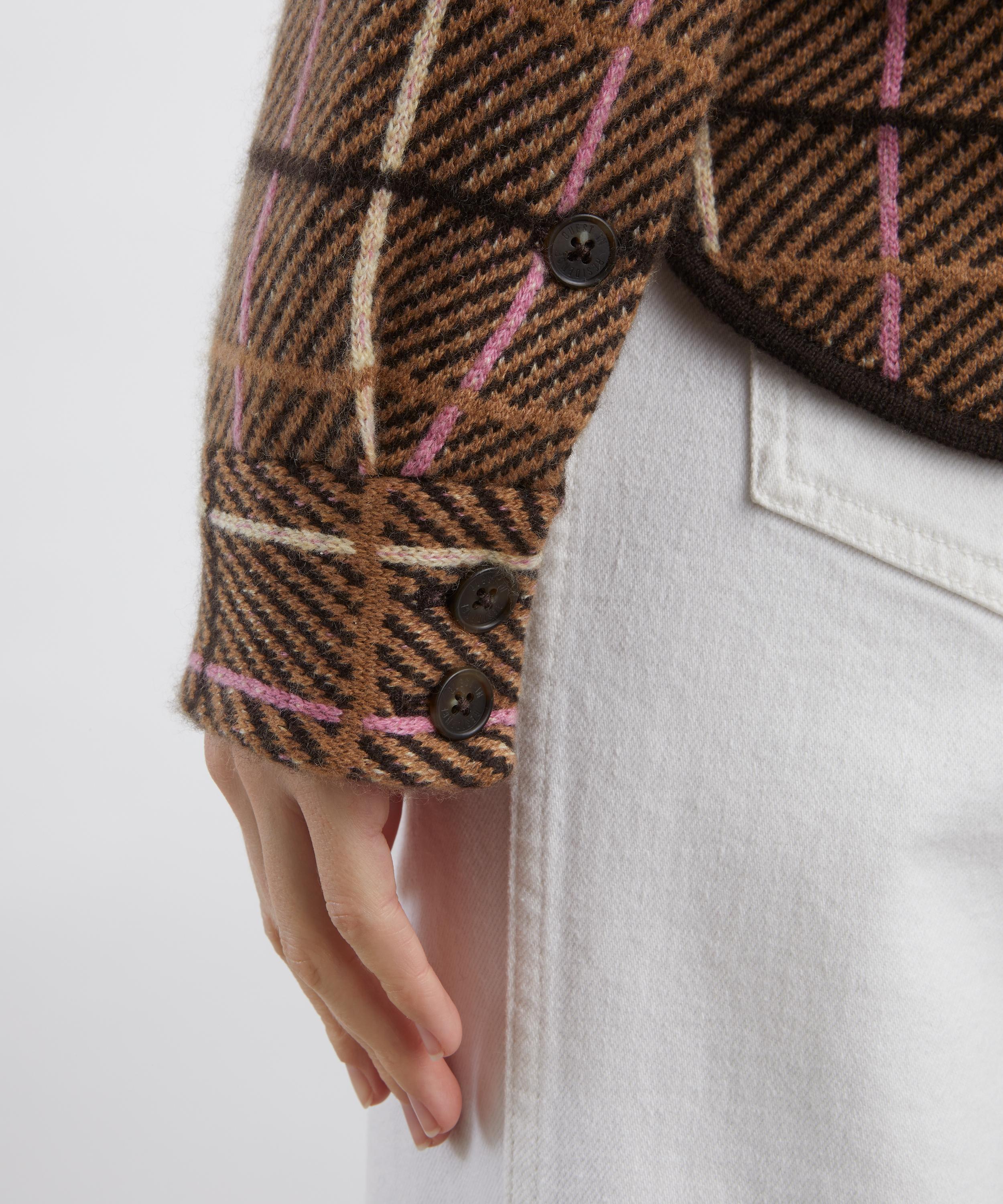 Guest In Residence - Dylan Plaid Cashmere Shirt image number 4